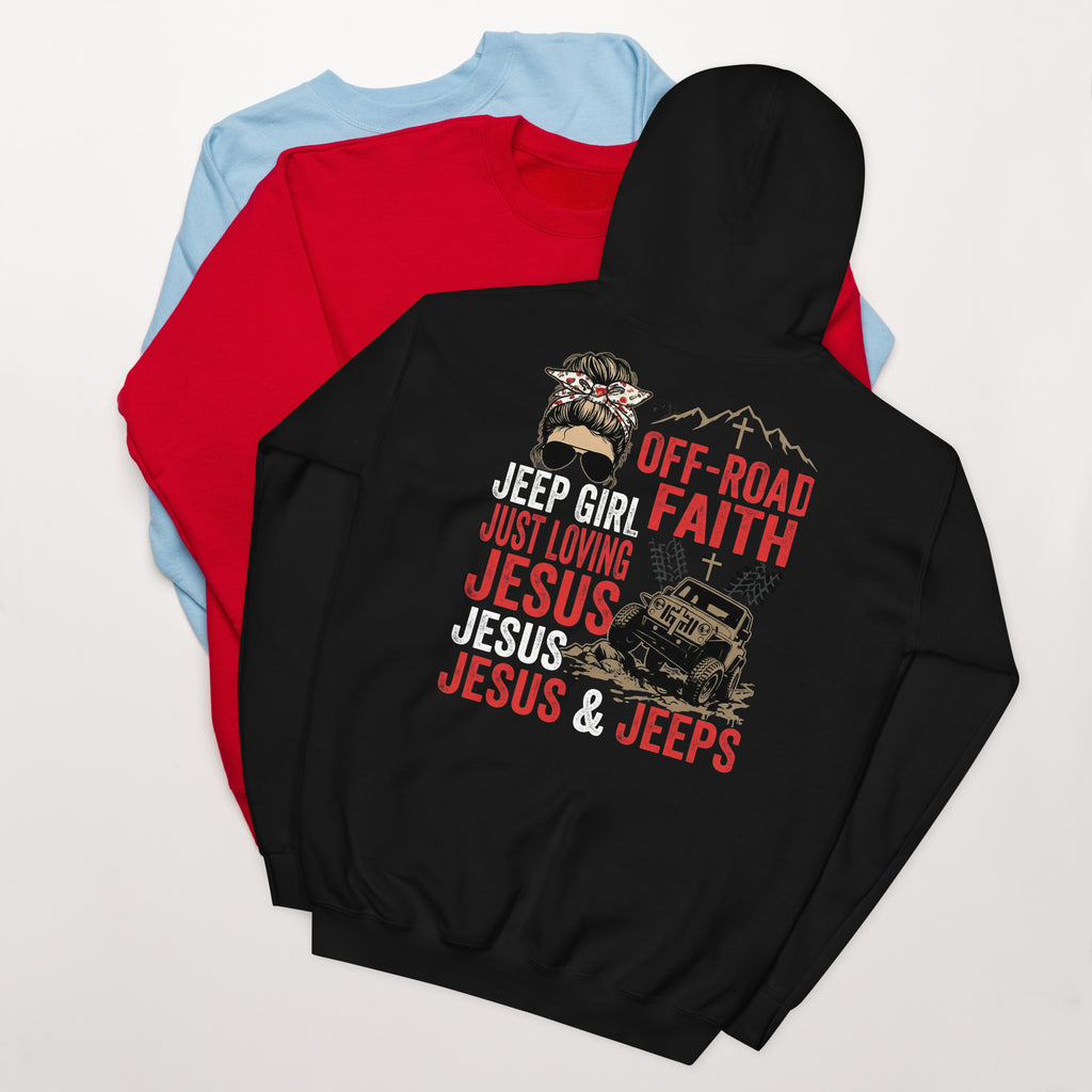 Unisex Faith Hoodie | Seedandsoulful Cozy Cotton Blend Pullover - Seedandsoulful
