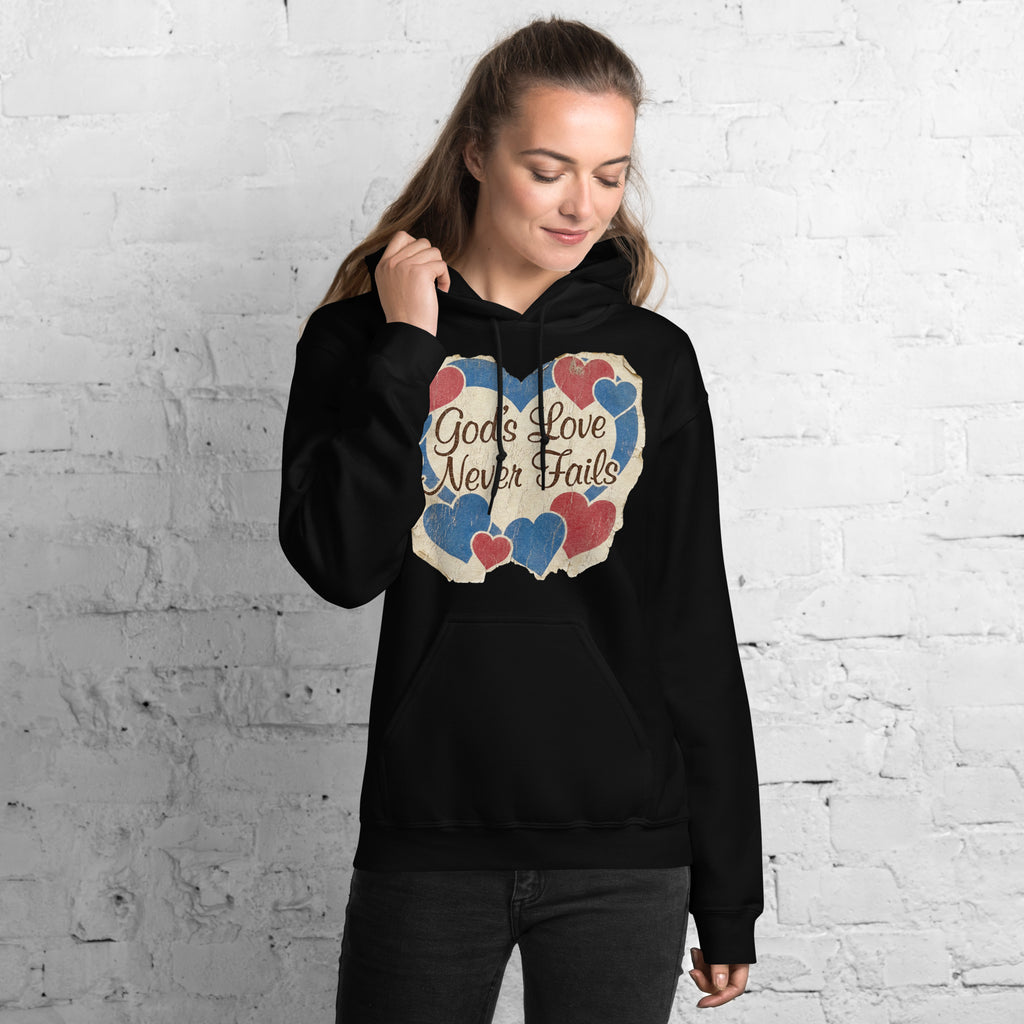 Unisex Faith Hoodie | Seedandsoulful Christian Pullover Sweatshirt - Seedandsoulful