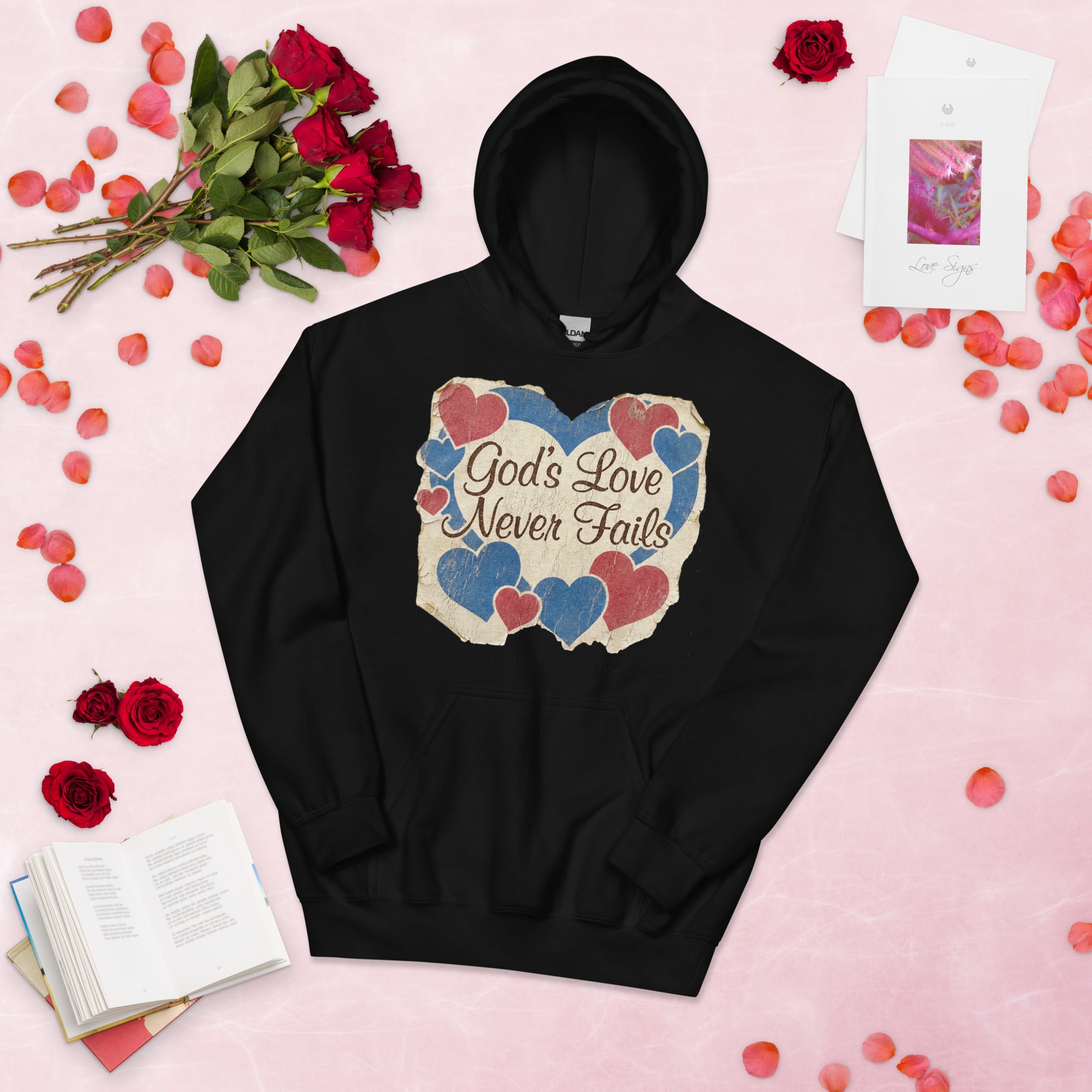 Unisex Faith Hoodie | Seedandsoulful Christian Pullover Sweatshirt - Seedandsoulful