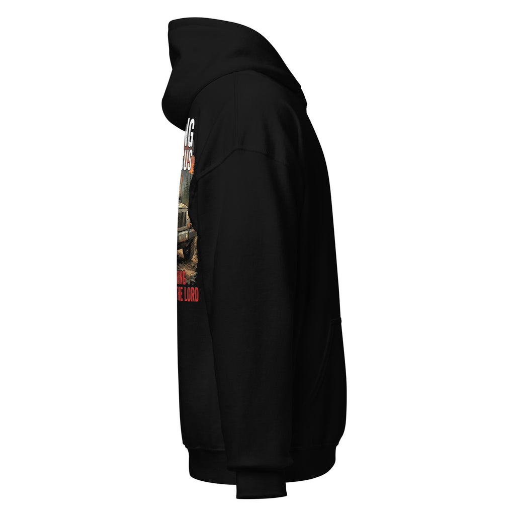 Unisex Faith Hoodie | Seedandsoulful Soft Cotton Blend Pullover - Seedandsoulful
