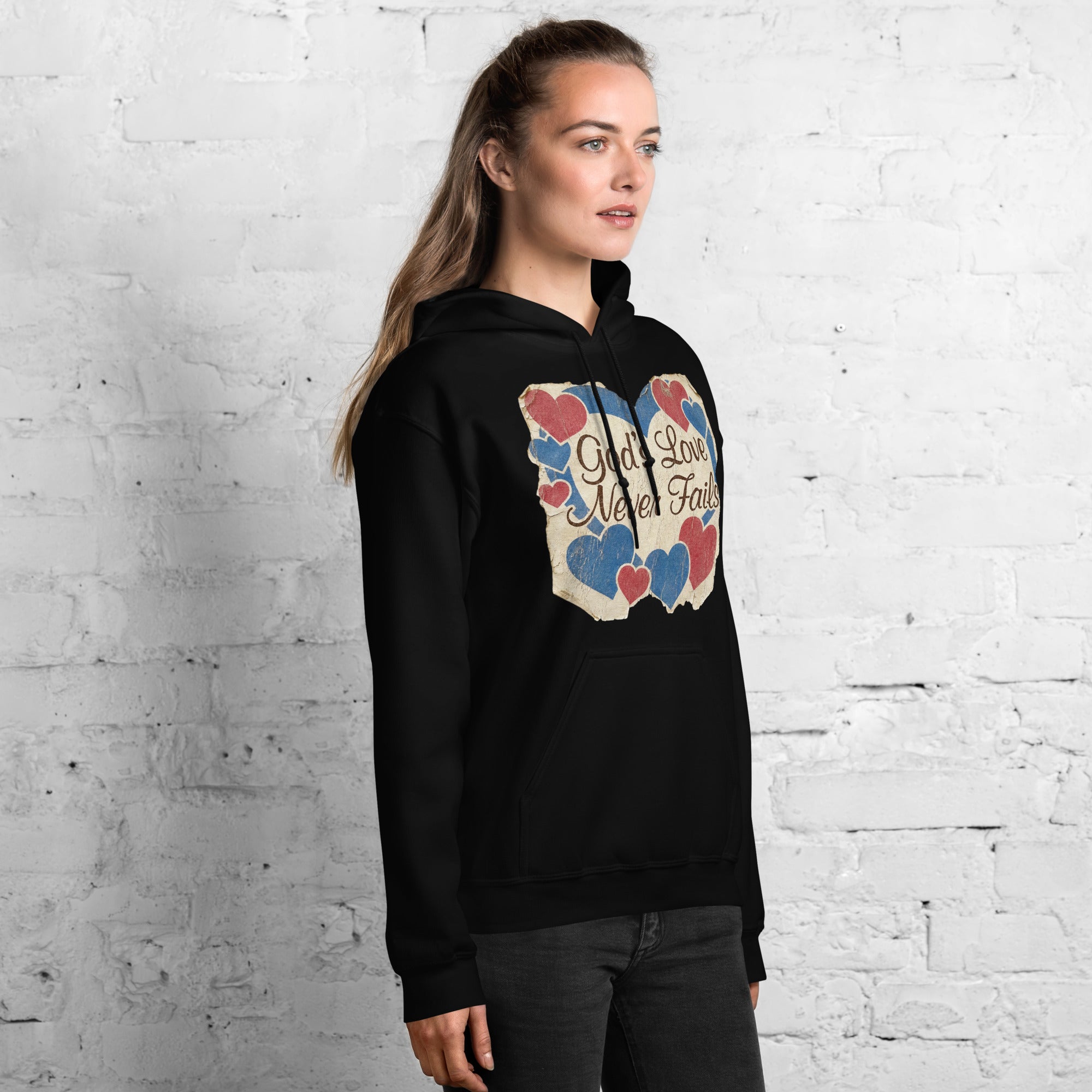 Unisex Faith Hoodie | Seedandsoulful Christian Pullover Sweatshirt - Seedandsoulful