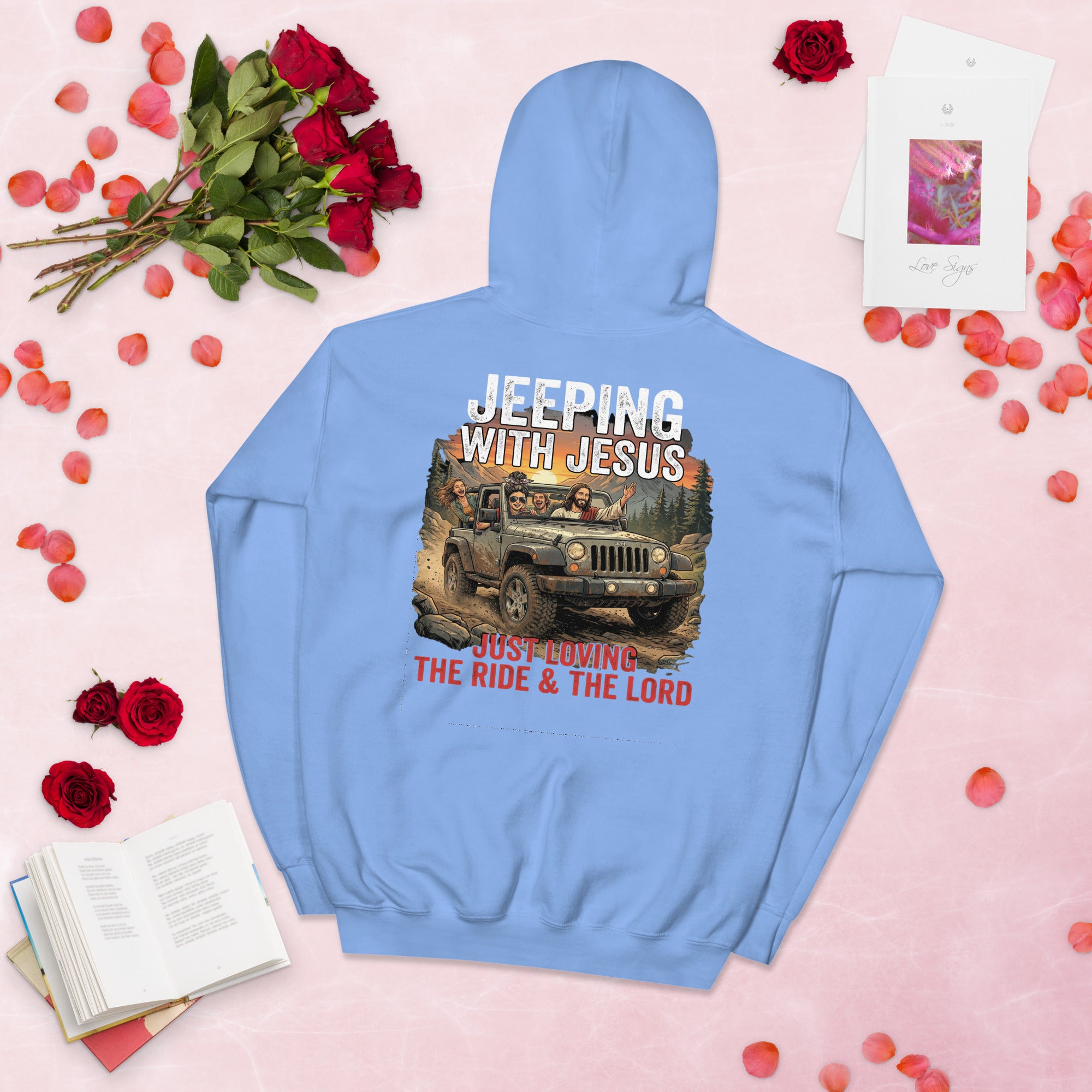 Unisex Faith Hoodie | Seedandsoulful Soft Cotton Blend Pullover - Seedandsoulful