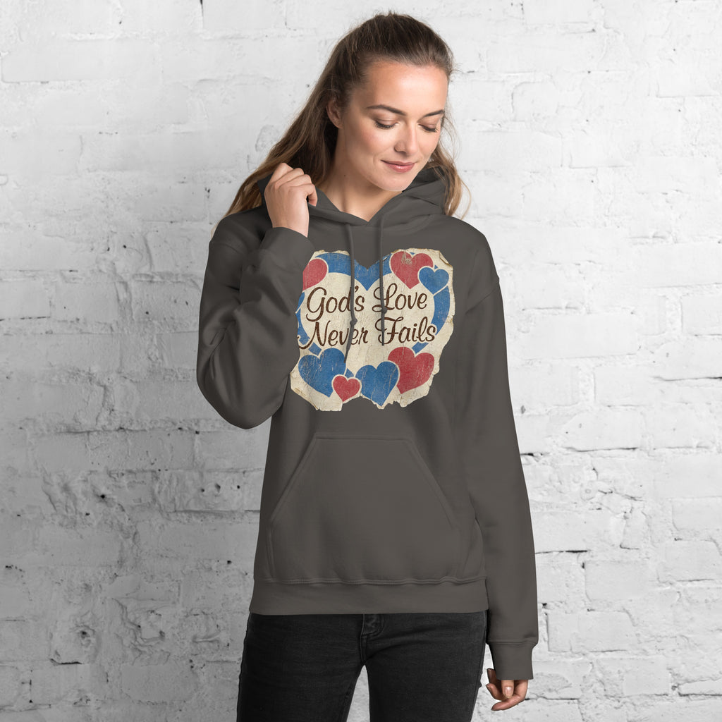 Unisex Faith Hoodie | Seedandsoulful Christian Pullover Sweatshirt - Seedandsoulful