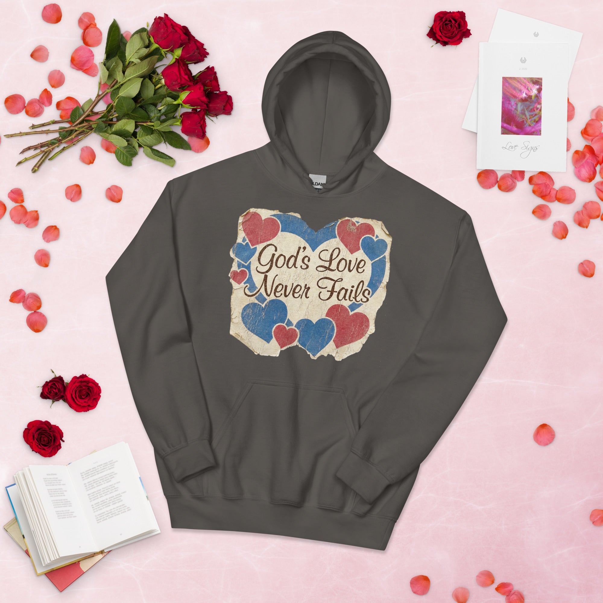 Unisex Faith Hoodie | Seedandsoulful Christian Pullover Sweatshirt - Seedandsoulful