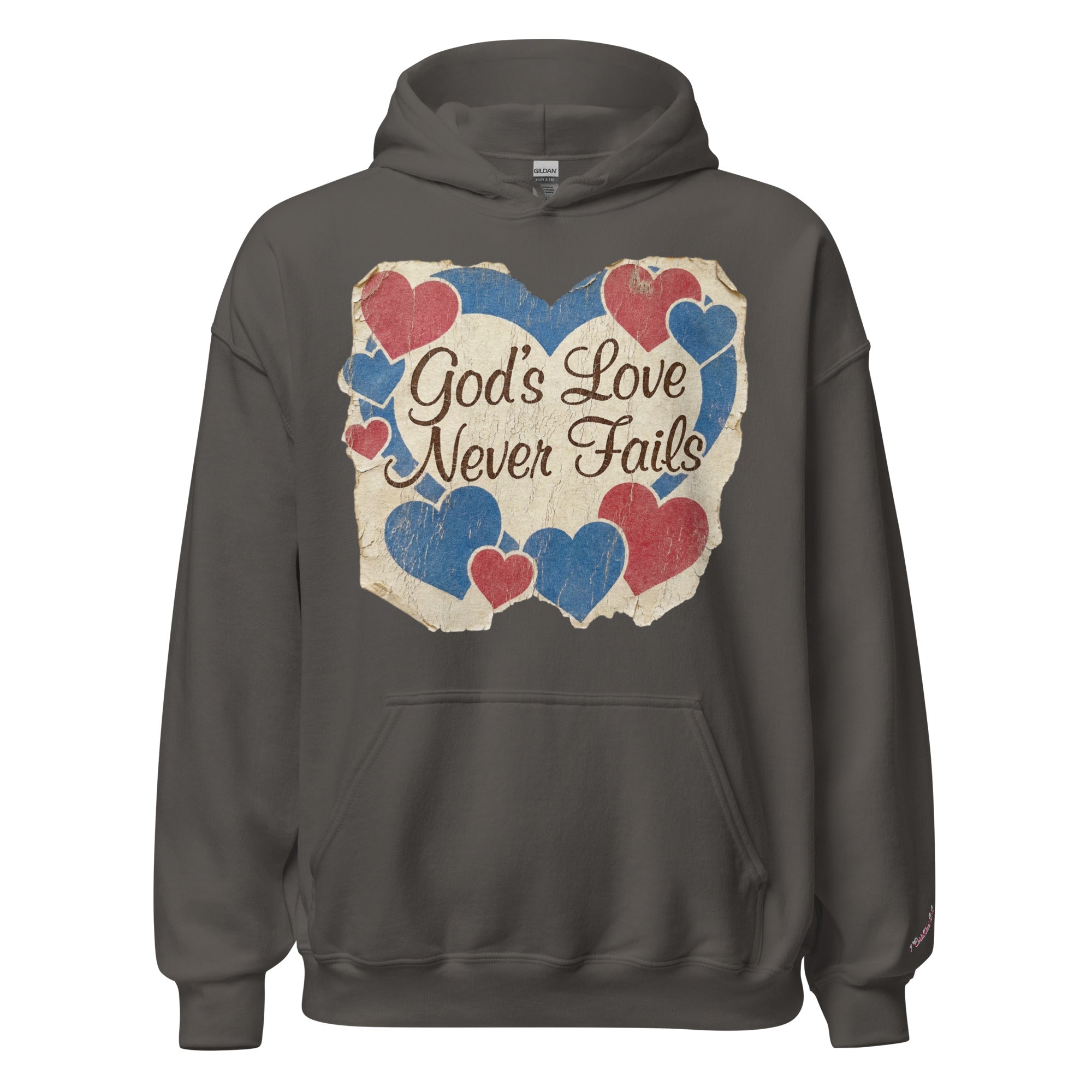 Unisex Faith Hoodie | Seedandsoulful Christian Pullover Sweatshirt - Seedandsoulful
