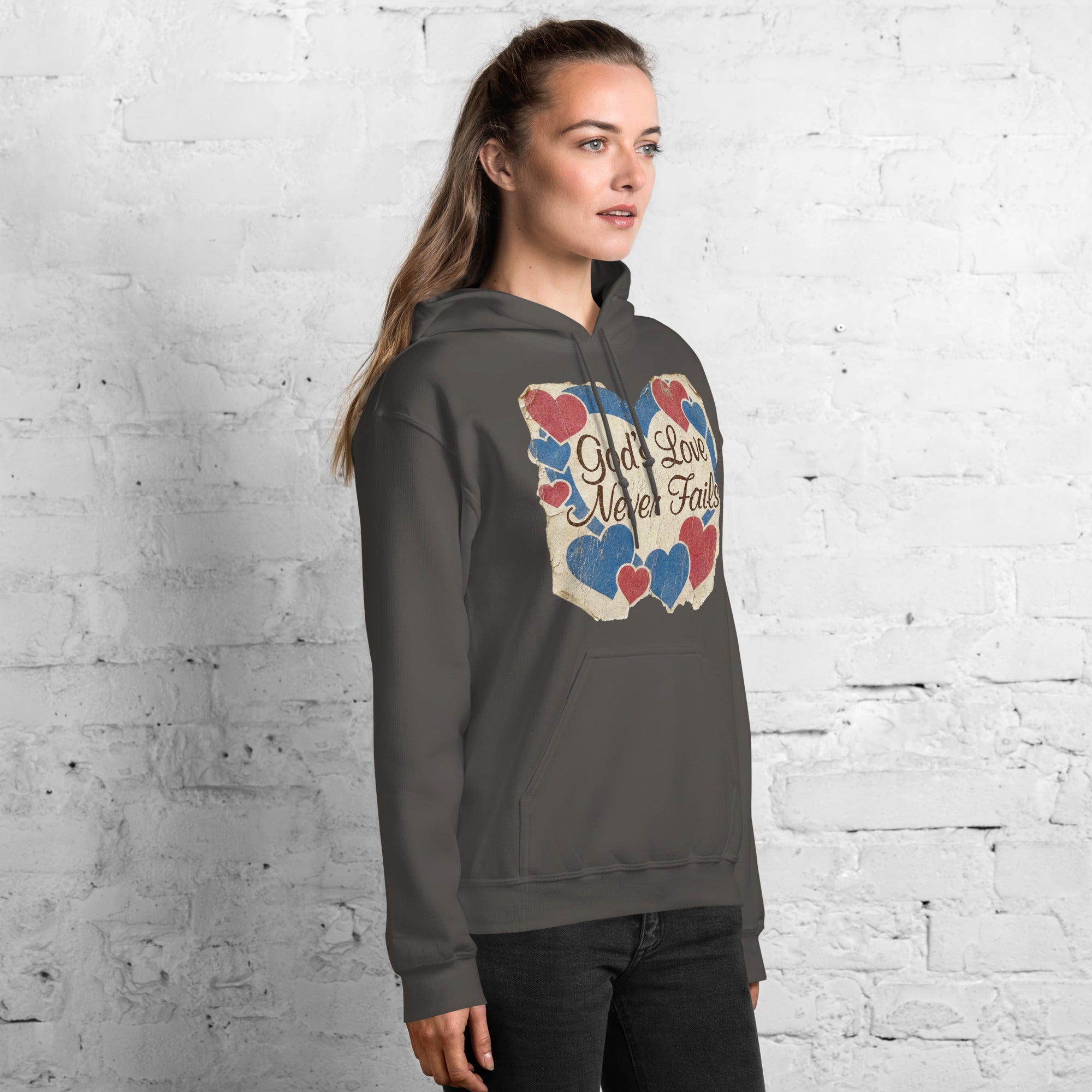 Unisex Faith Hoodie | Seedandsoulful Christian Pullover Sweatshirt - Seedandsoulful