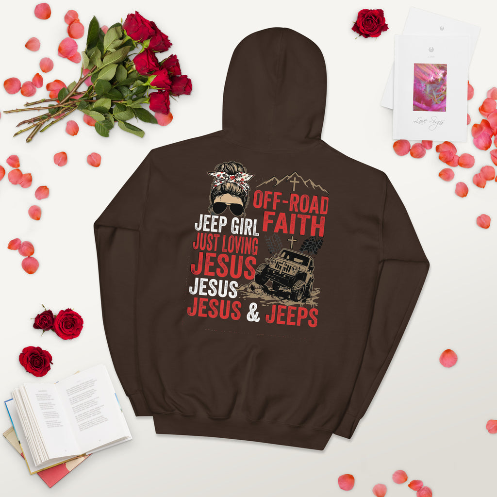 Unisex Faith Hoodie | Seedandsoulful Cozy Cotton Blend Pullover - Seedandsoulful