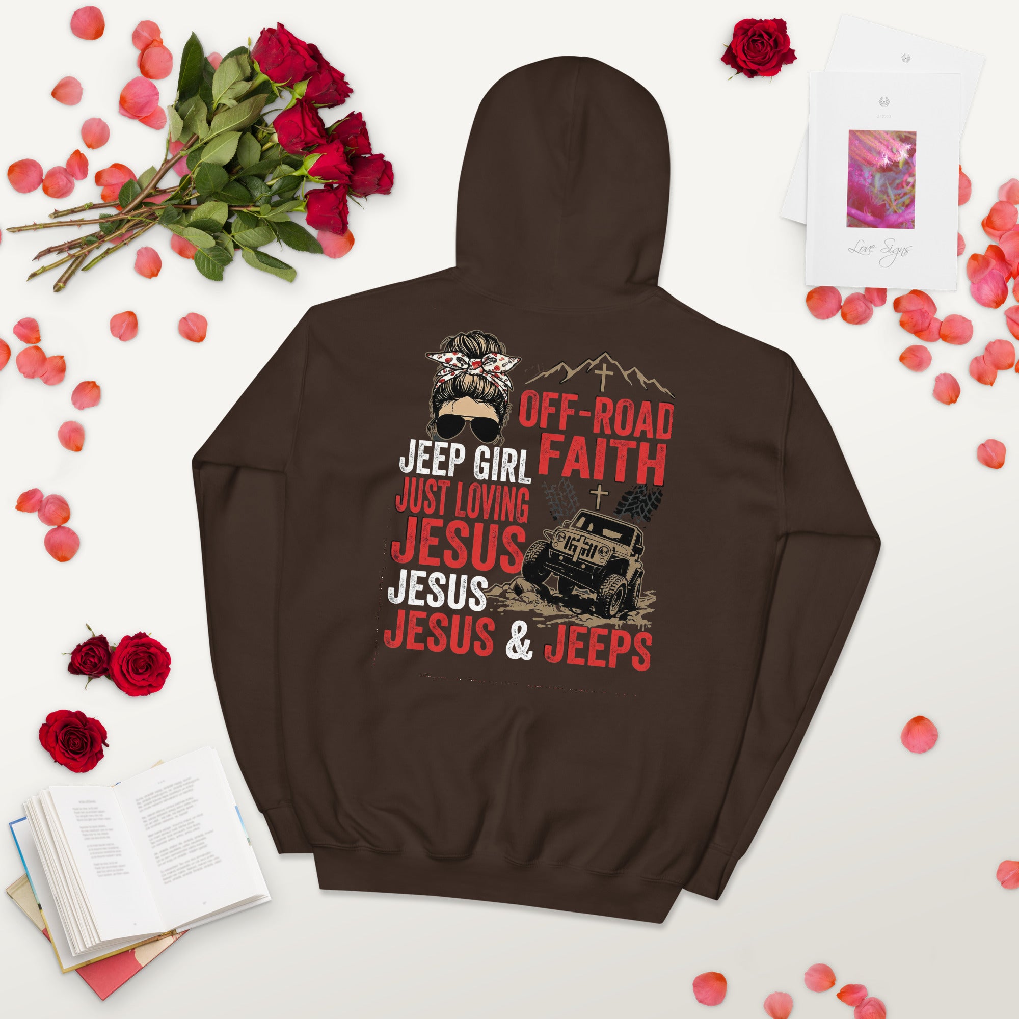 Unisex Faith Hoodie | Seedandsoulful Cozy Cotton Blend Pullover - Seedandsoulful