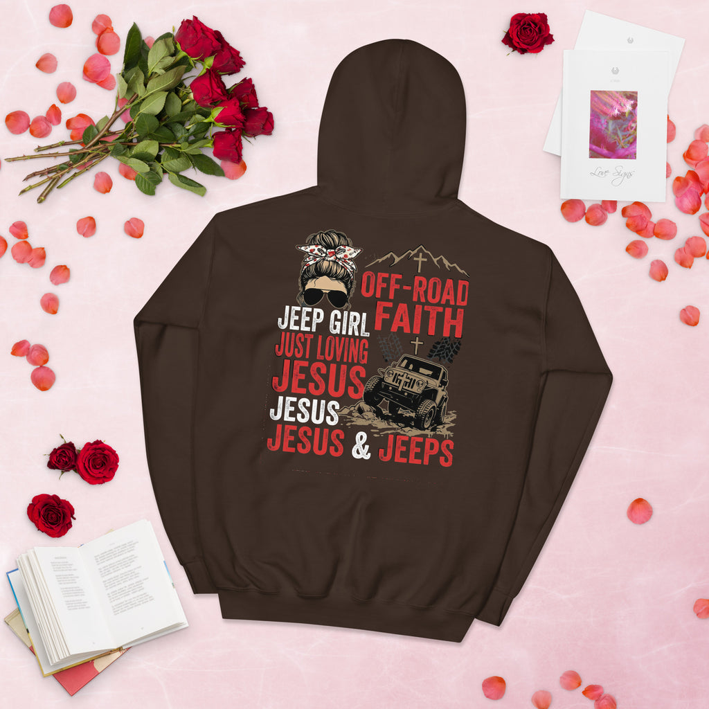 Unisex Faith Hoodie | Seedandsoulful Cozy Cotton Blend Pullover - Seedandsoulful