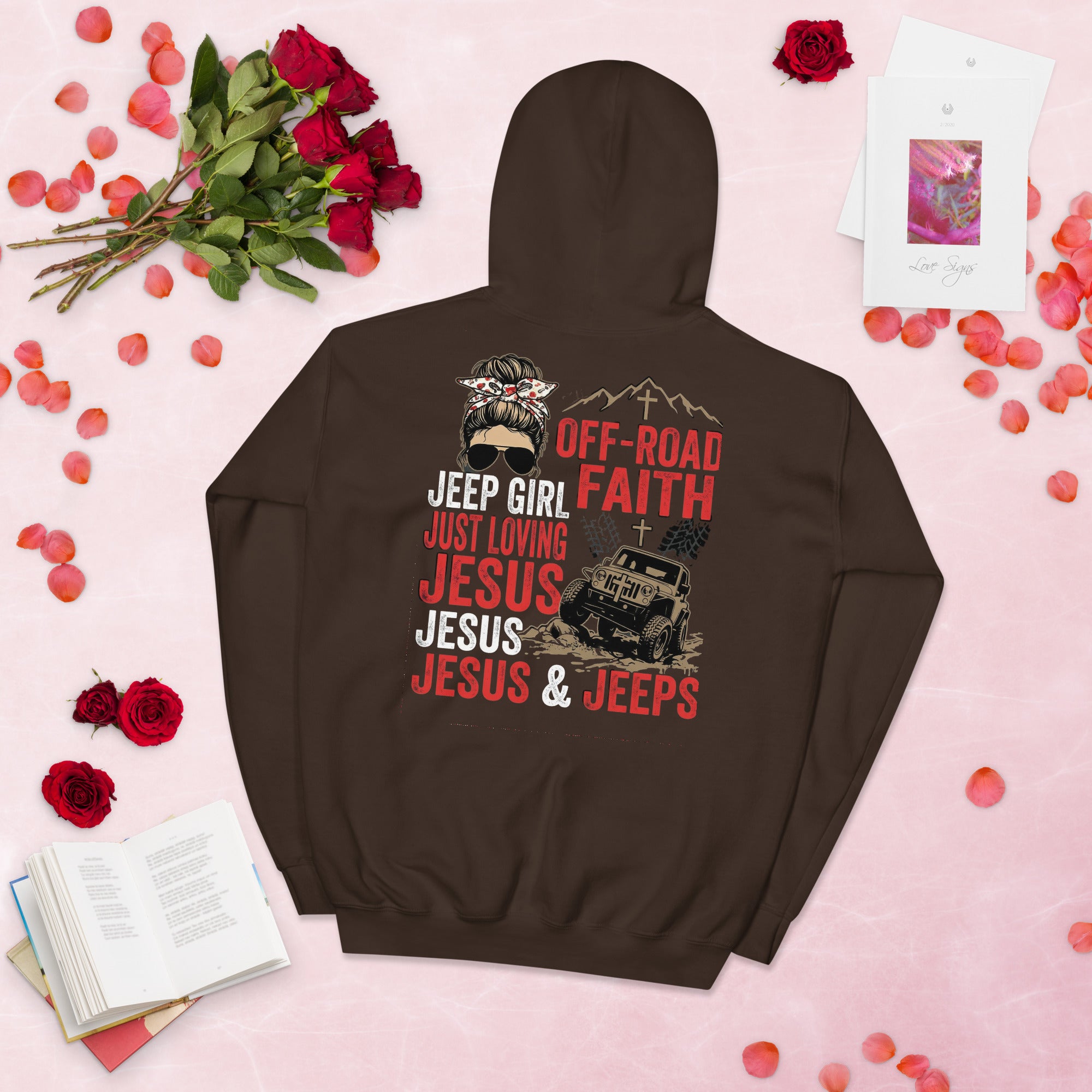Unisex Faith Hoodie | Seedandsoulful Cozy Cotton Blend Pullover - Seedandsoulful