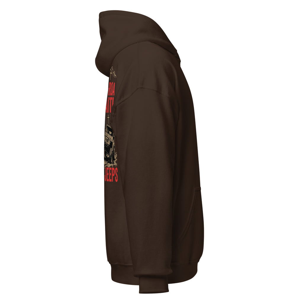 Unisex Faith Hoodie | Seedandsoulful Cozy Cotton Blend Pullover - Seedandsoulful