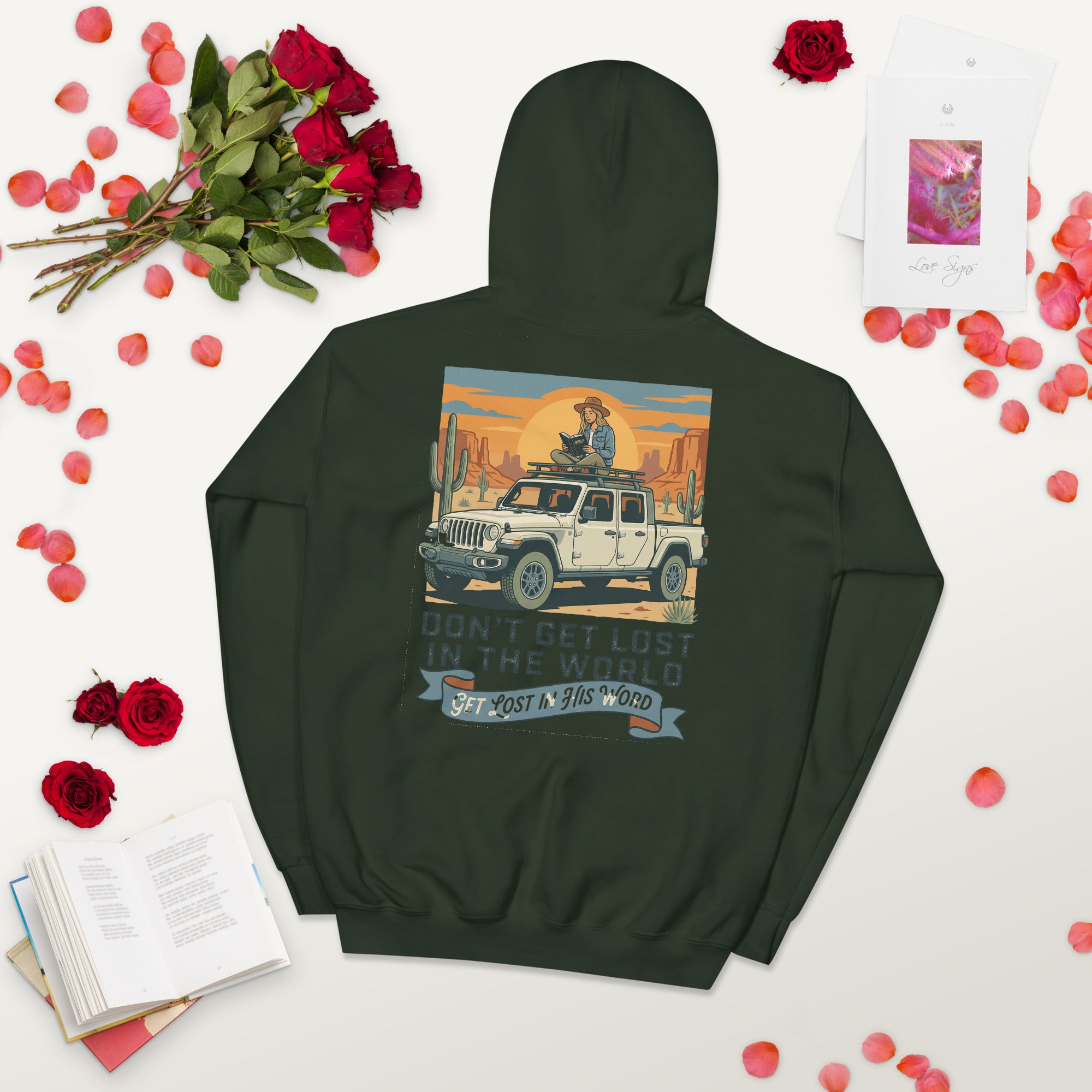Unisex Faith Hoodie | Seedandsoulful Soft Cotton Blend Sweatshirt - Seedandsoulful