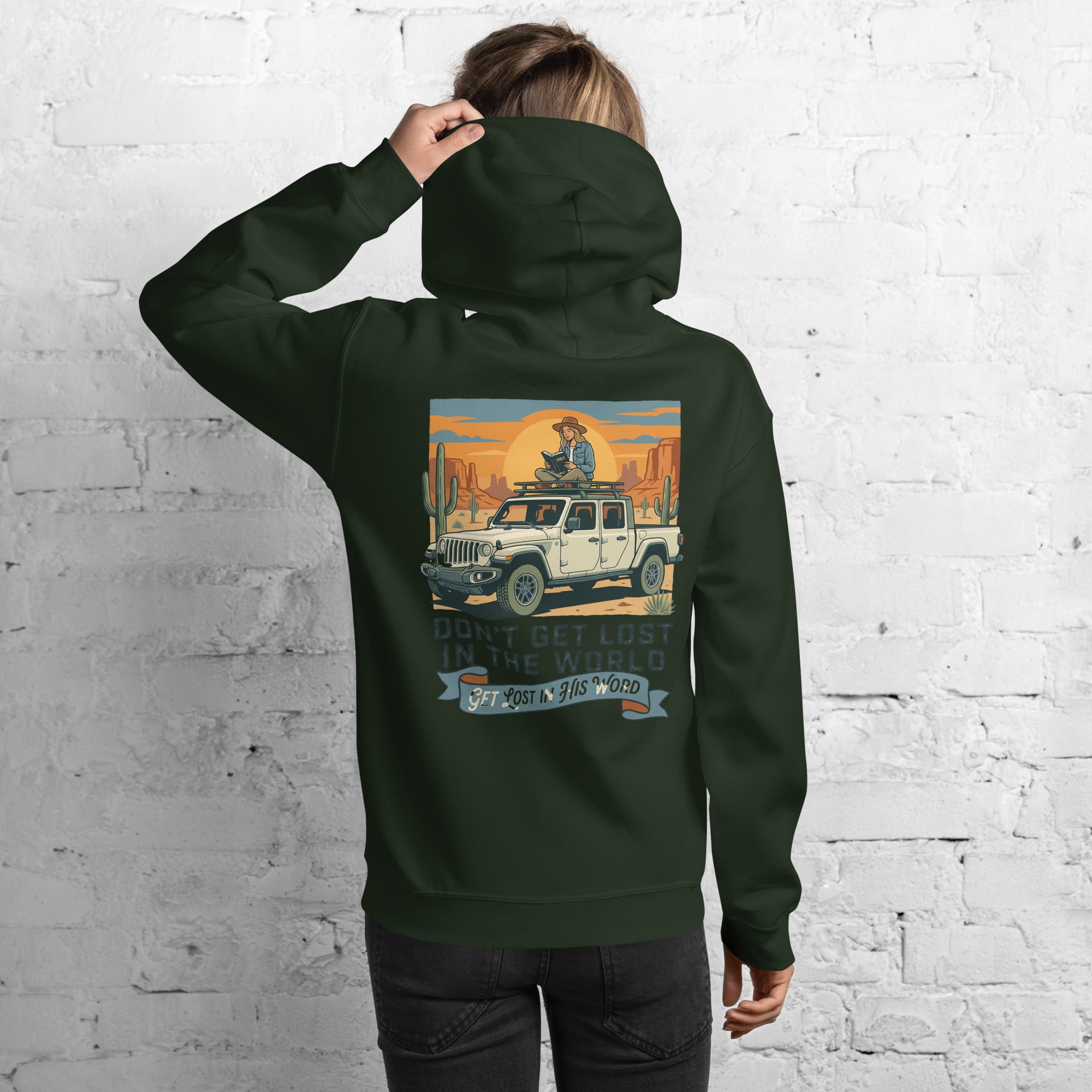 Unisex Faith Hoodie | Seedandsoulful Soft Cotton Blend Sweatshirt - Seedandsoulful