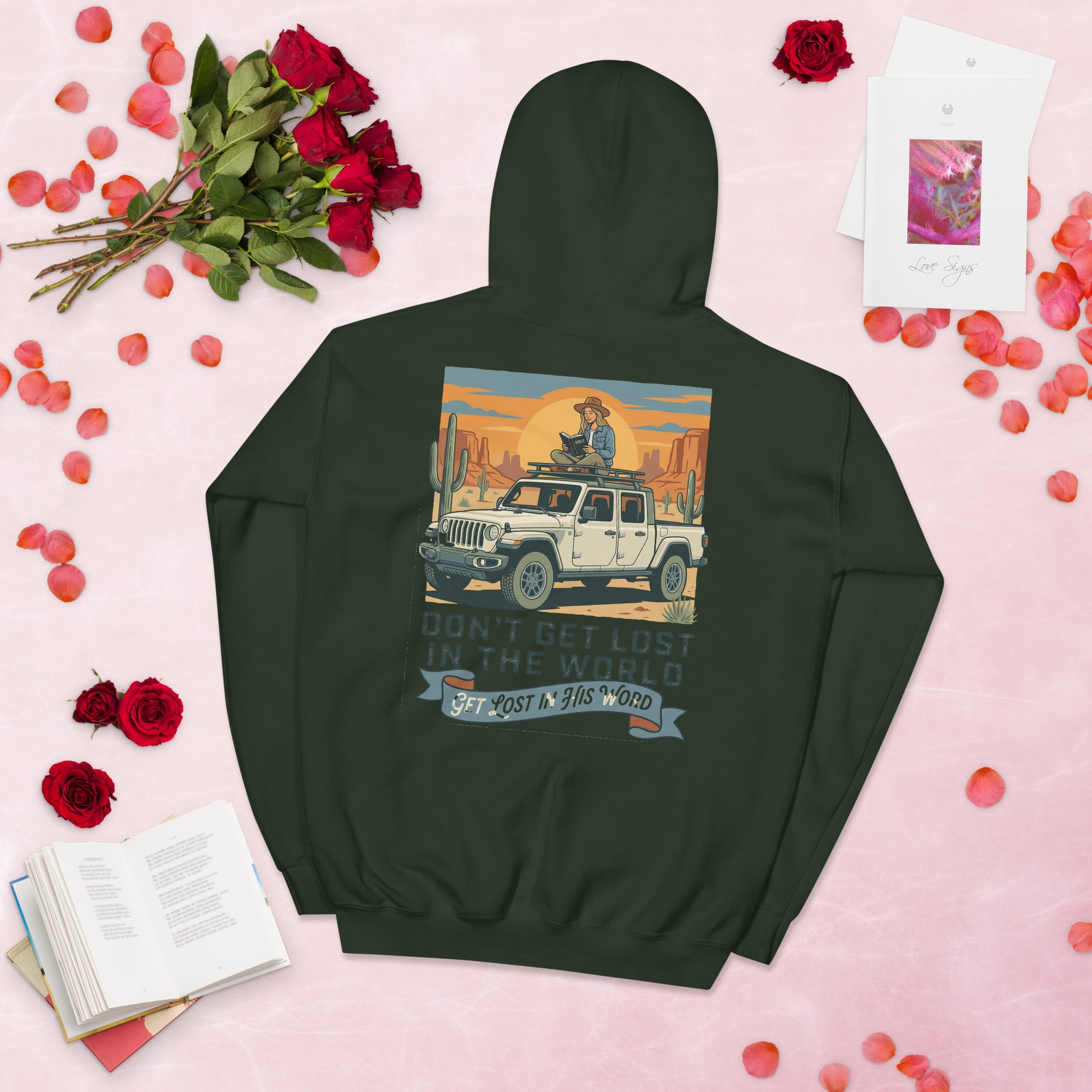 Unisex Faith Hoodie | Seedandsoulful Soft Cotton Blend Sweatshirt - Seedandsoulful