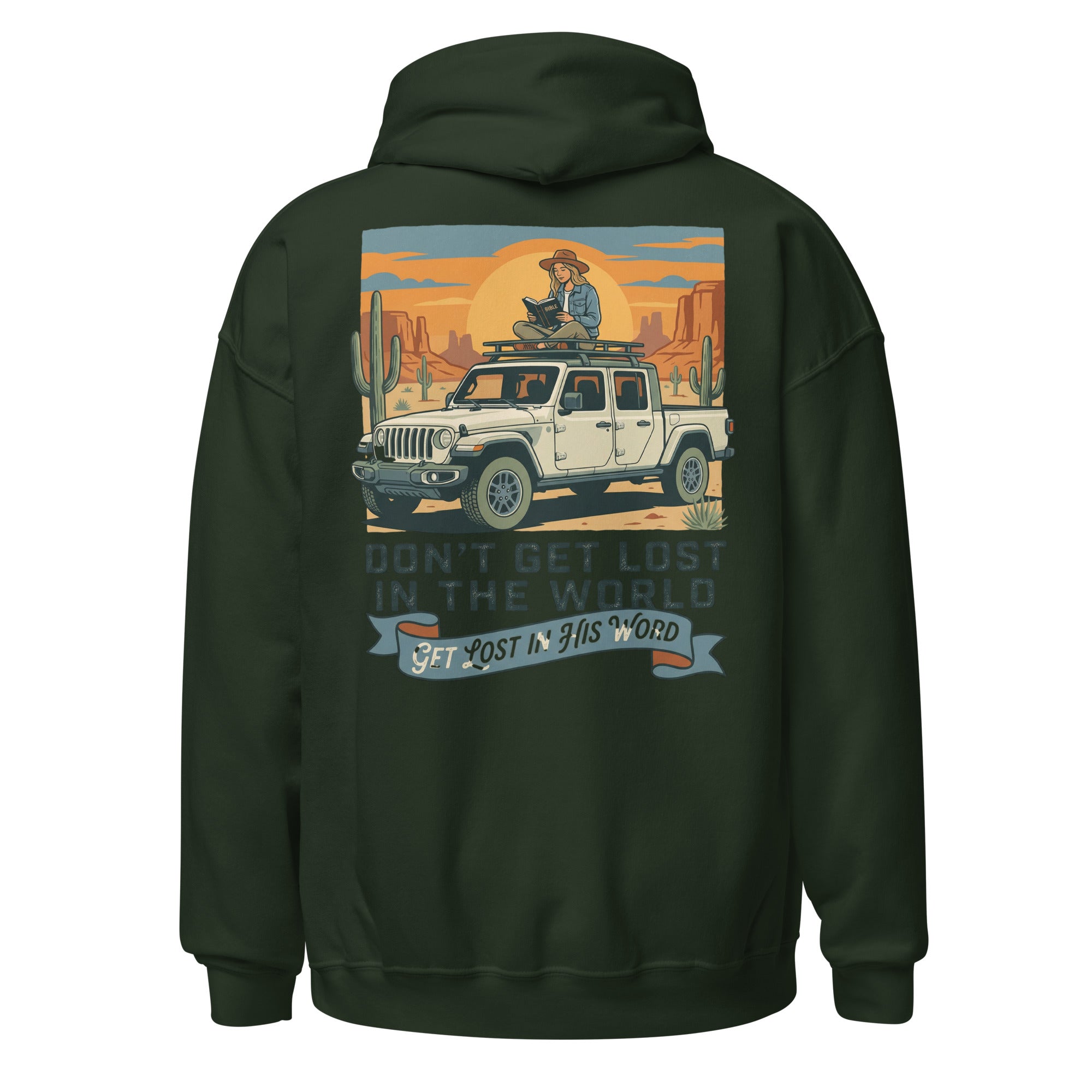 Unisex Faith Hoodie | Seedandsoulful Soft Cotton Blend Sweatshirt - Seedandsoulful