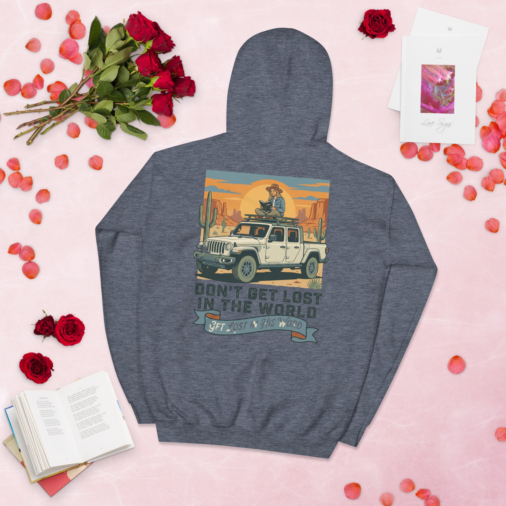 Unisex Faith Hoodie | Seedandsoulful Soft Cotton Blend Sweatshirt - Seedandsoulful