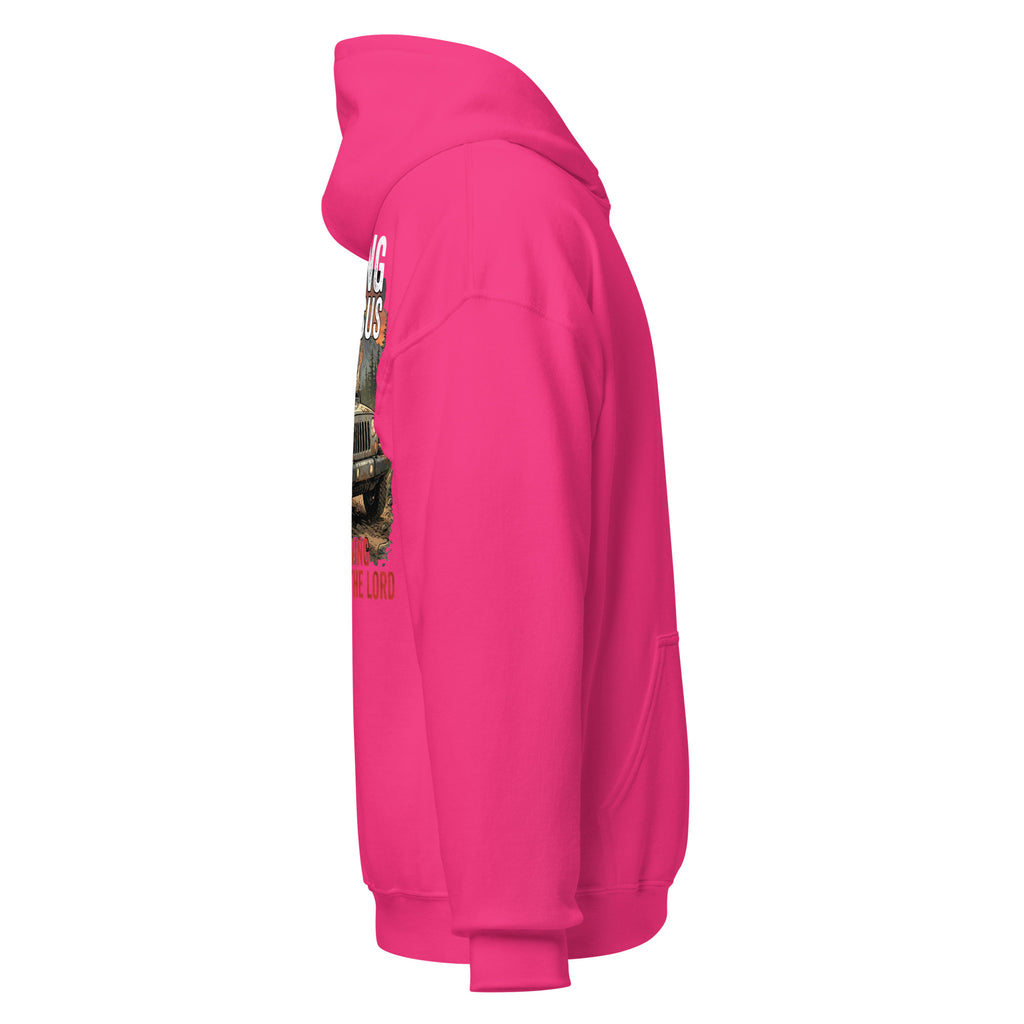 Unisex Faith Hoodie | Seedandsoulful Soft Cotton Blend Pullover - Seedandsoulful