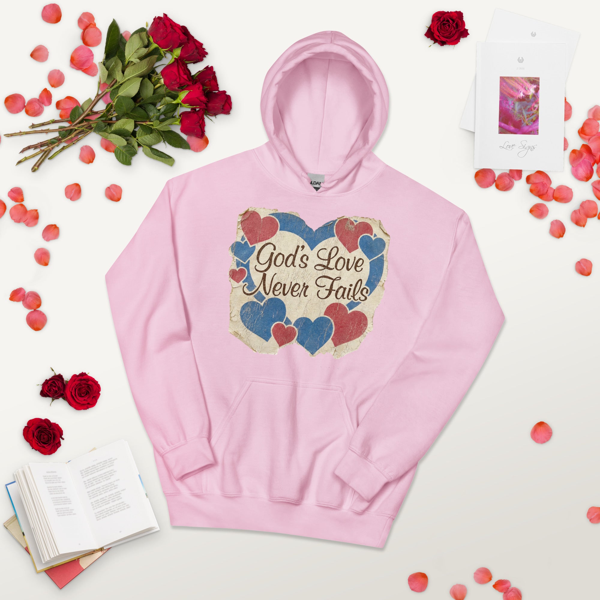 Unisex Faith Hoodie | Seedandsoulful Christian Pullover Sweatshirt - Seedandsoulful