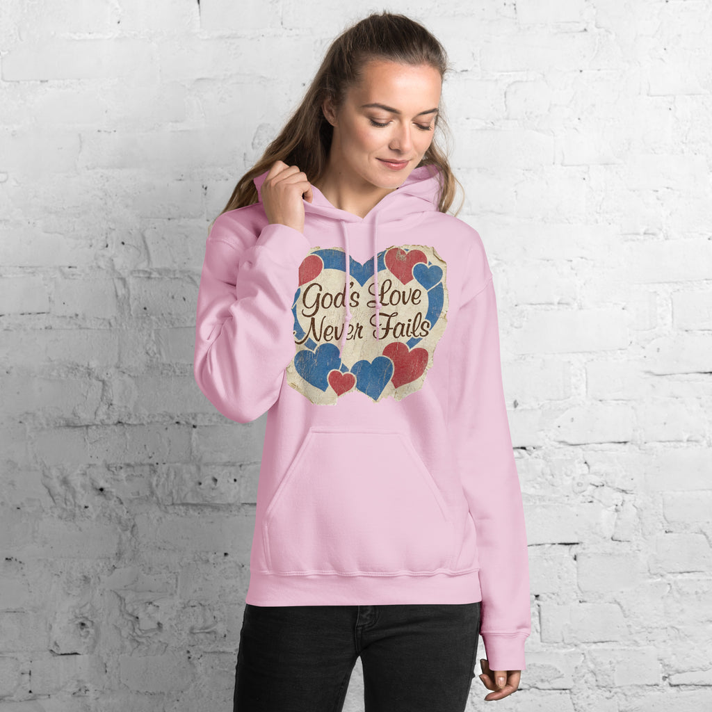 Unisex Faith Hoodie | Seedandsoulful Christian Pullover Sweatshirt - Seedandsoulful