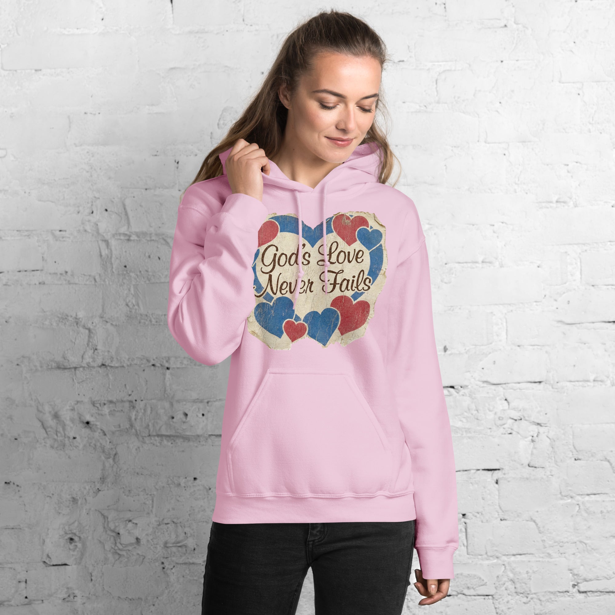 Unisex Faith Hoodie | Seedandsoulful Christian Pullover Sweatshirt - Seedandsoulful