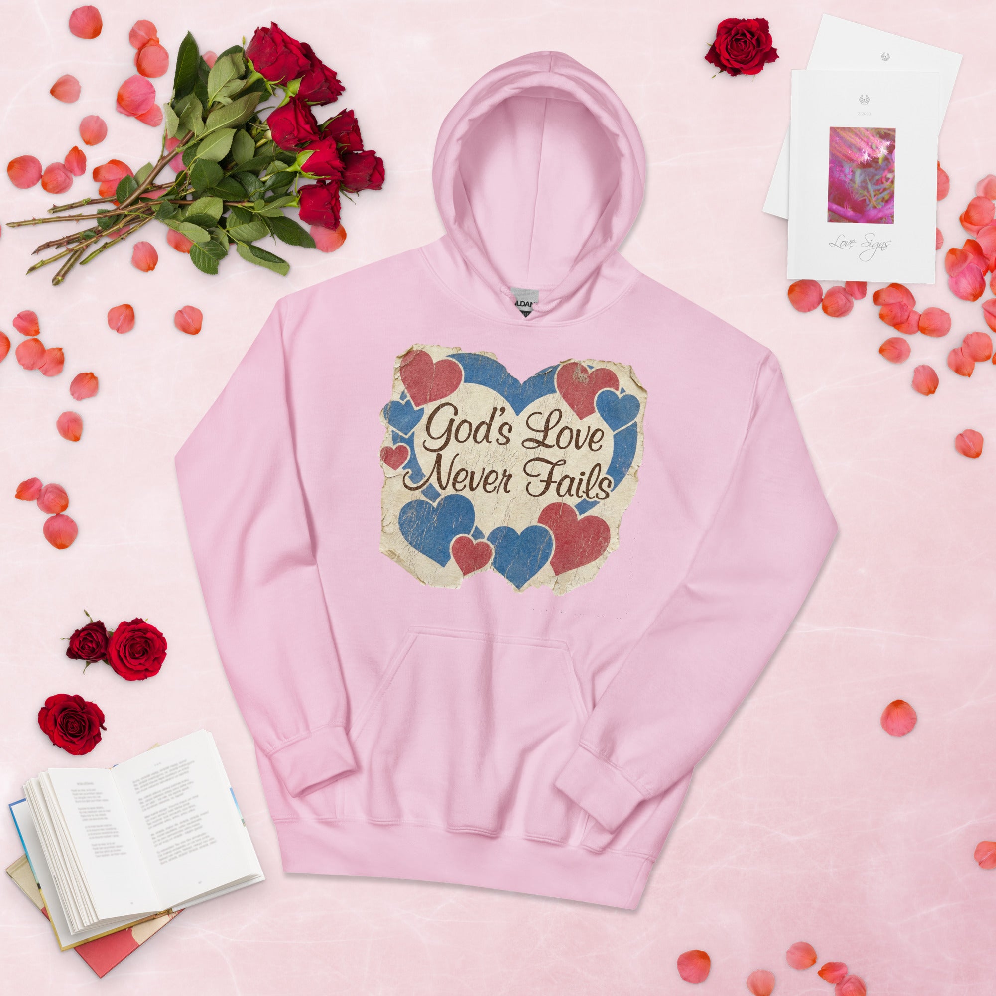 Unisex Faith Hoodie | Seedandsoulful Christian Pullover Sweatshirt - Seedandsoulful