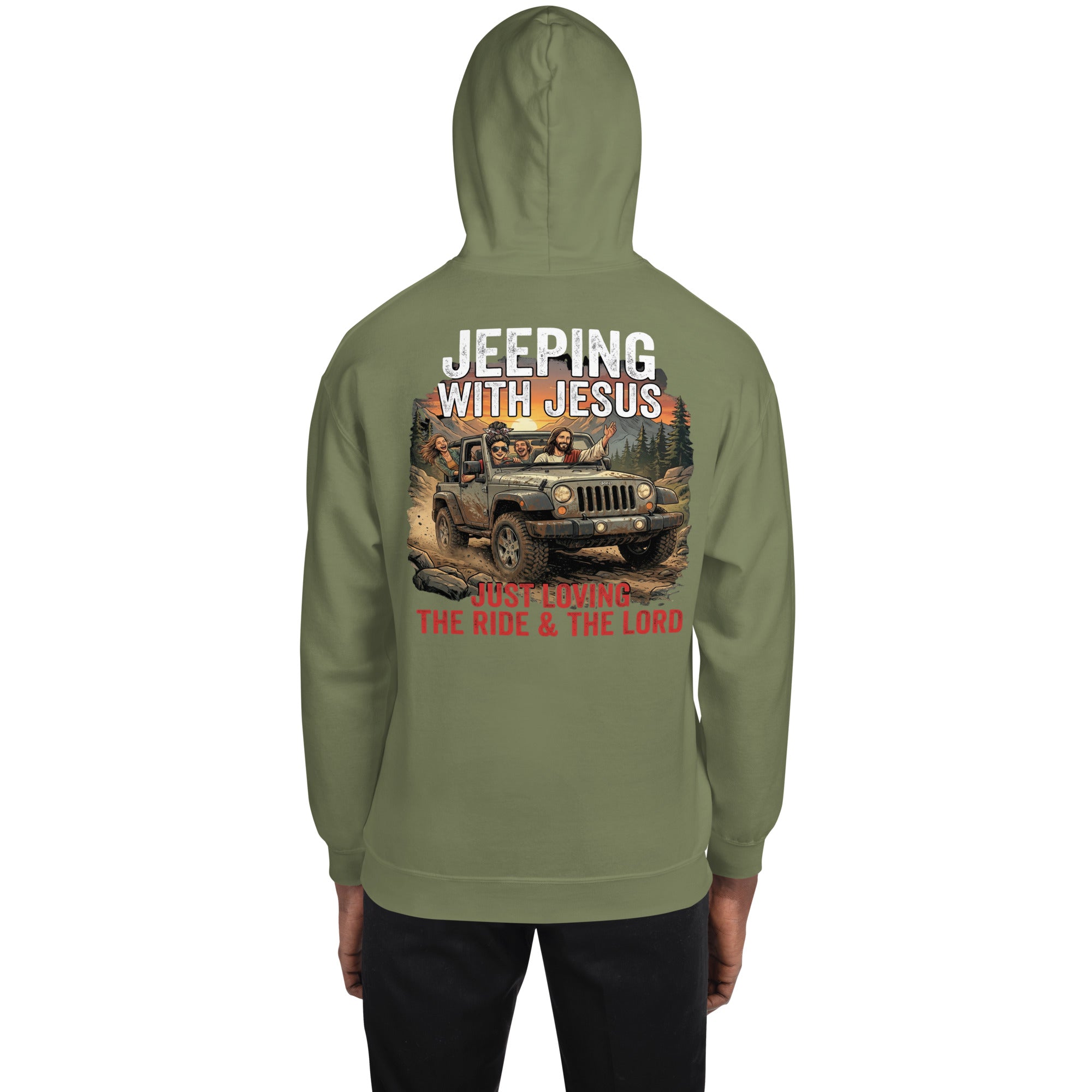 Unisex Faith Hoodie | Seedandsoulful Soft Cotton Blend Pullover - Seedandsoulful