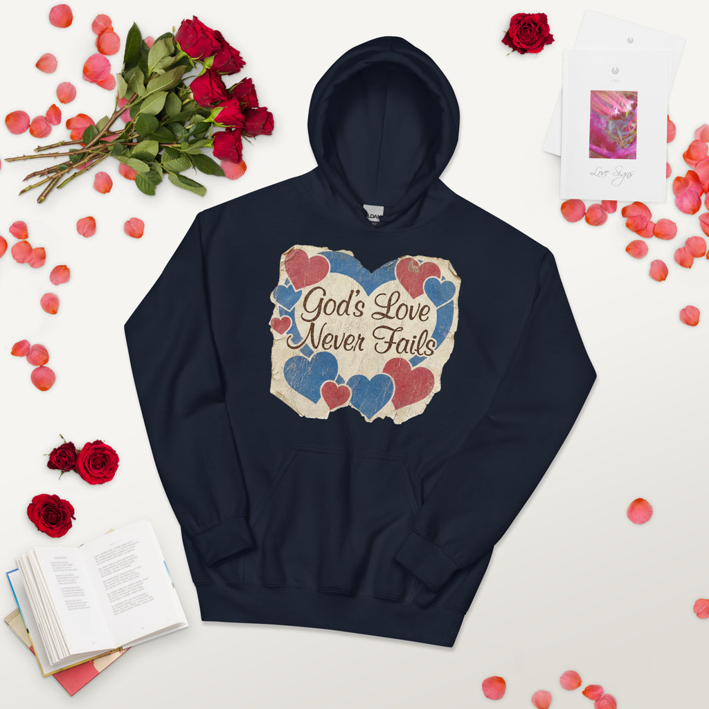 Unisex Faith Hoodie | Seedandsoulful Christian Pullover Sweatshirt - Seedandsoulful