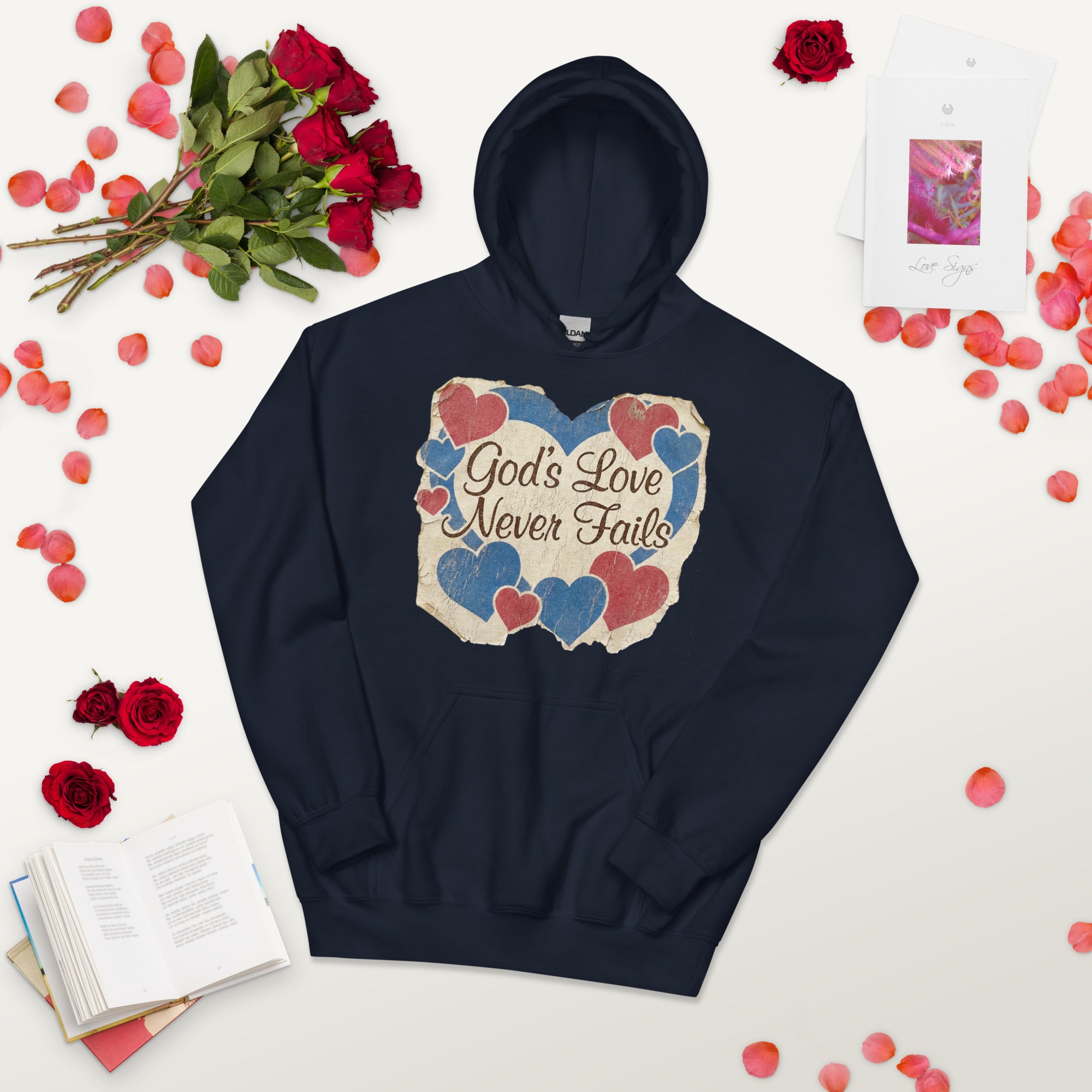 Unisex Faith Hoodie | Seedandsoulful Christian Pullover Sweatshirt - Seedandsoulful