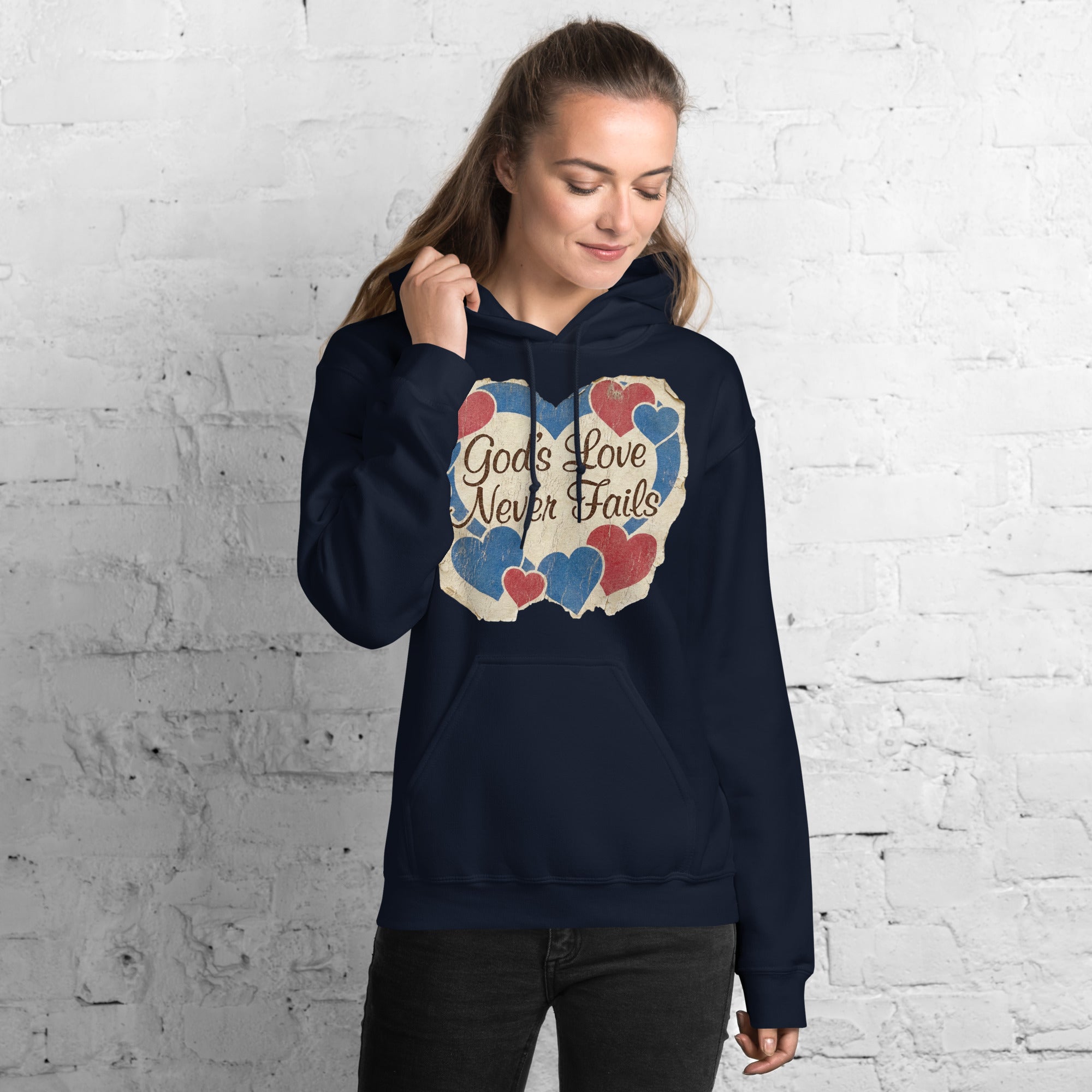 Unisex Faith Hoodie | Seedandsoulful Christian Pullover Sweatshirt - Seedandsoulful