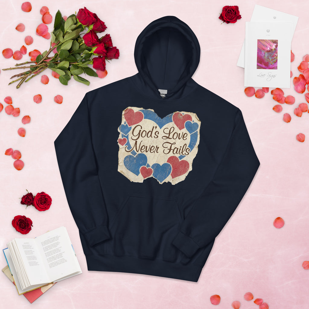 Unisex Faith Hoodie | Seedandsoulful Christian Pullover Sweatshirt - Seedandsoulful
