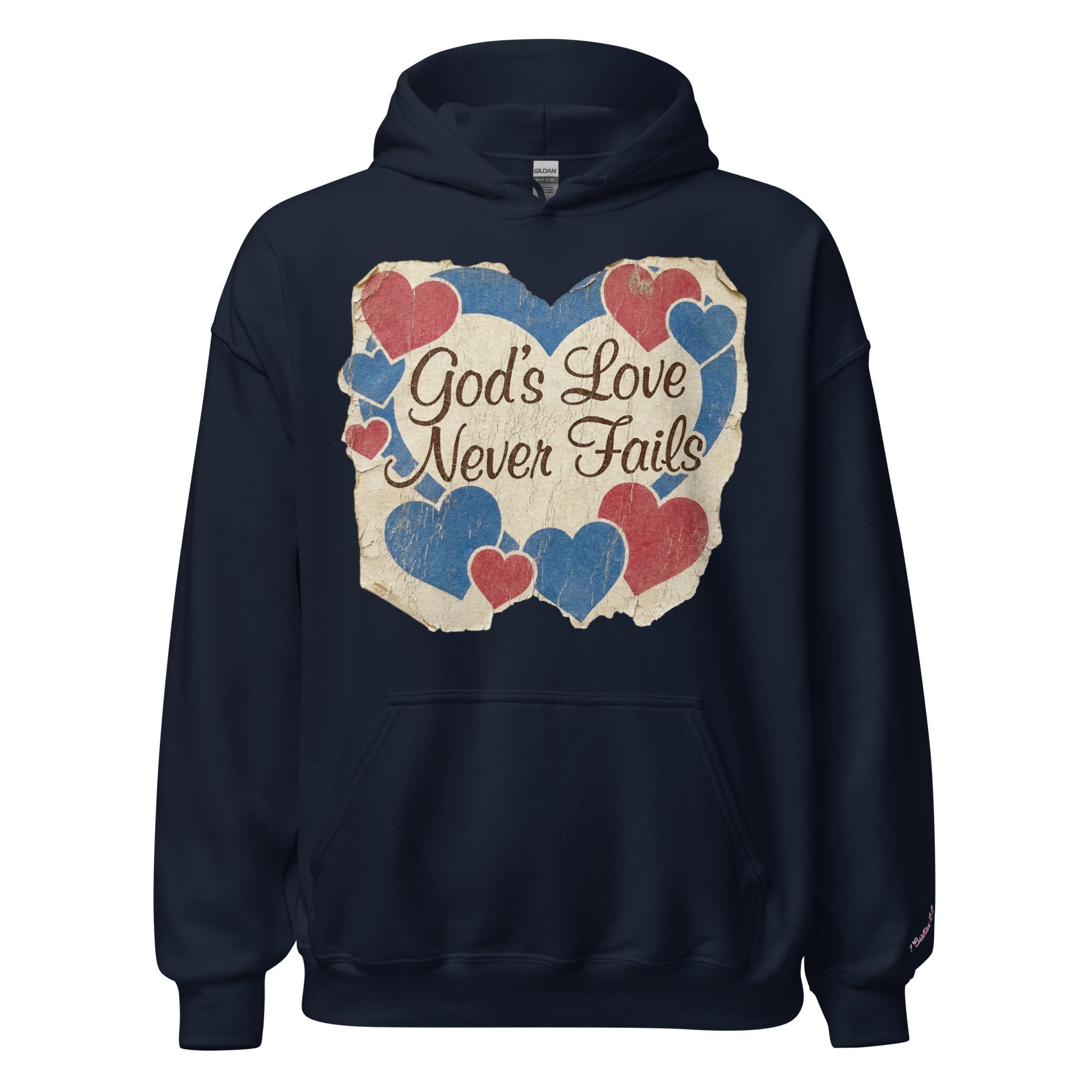 Unisex Faith Hoodie | Seedandsoulful Christian Pullover Sweatshirt - Seedandsoulful