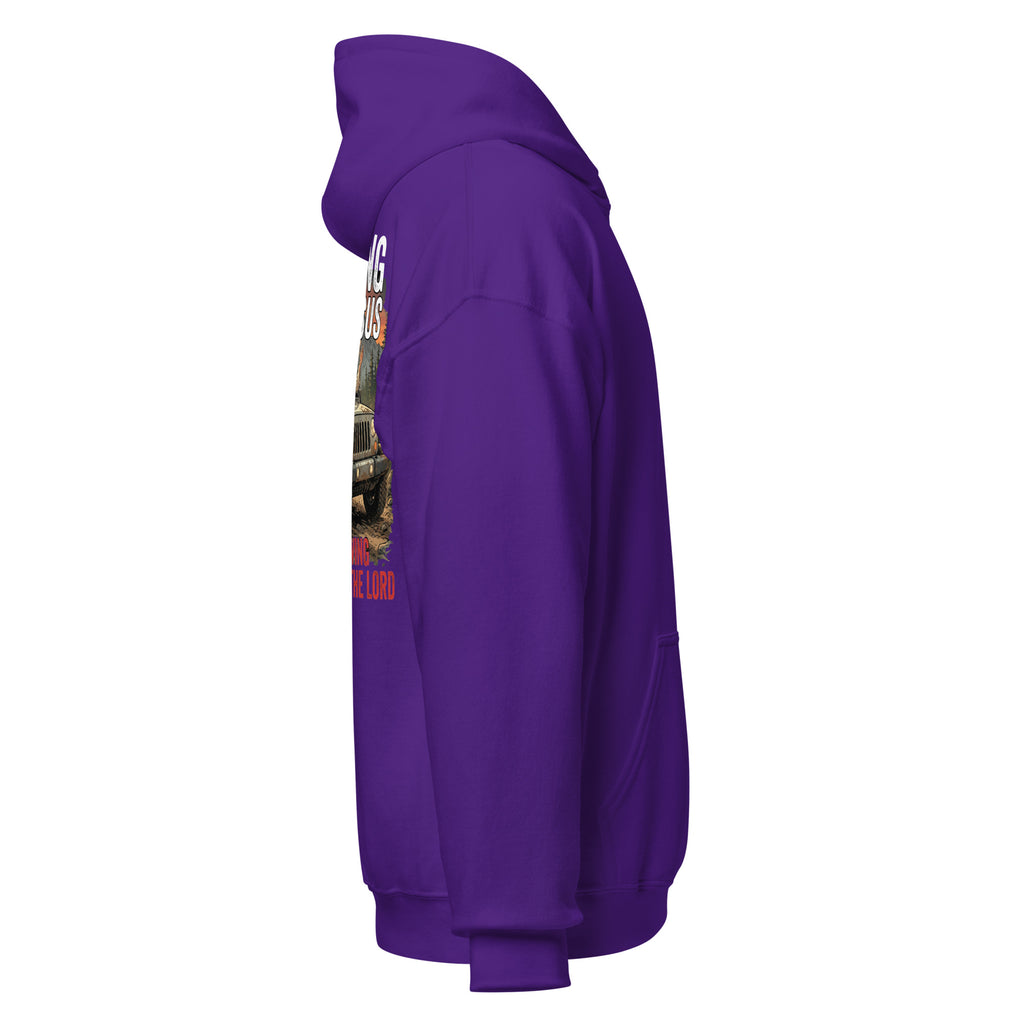 Unisex Faith Hoodie | Seedandsoulful Soft Cotton Blend Pullover - Seedandsoulful