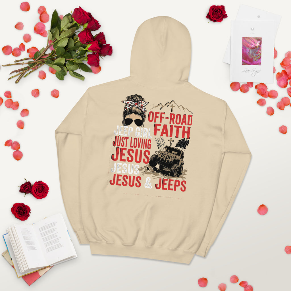 Unisex Faith Hoodie | Seedandsoulful Cozy Cotton Blend Pullover - Seedandsoulful