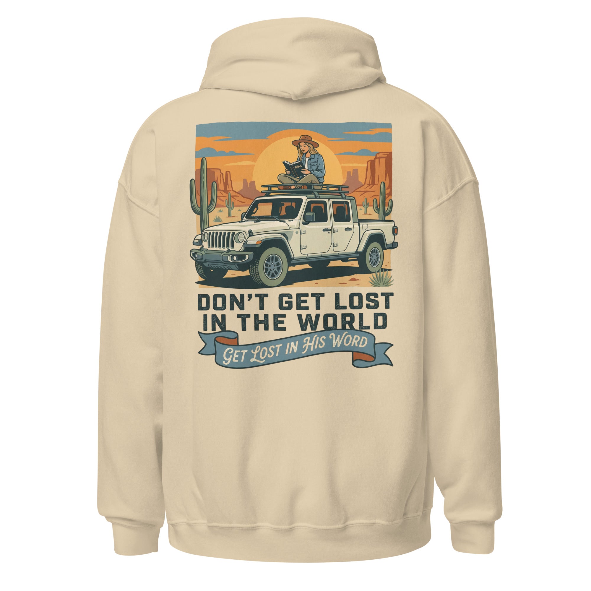 Unisex Faith Hoodie | Seedandsoulful Soft Cotton Blend Sweatshirt - Seedandsoulful