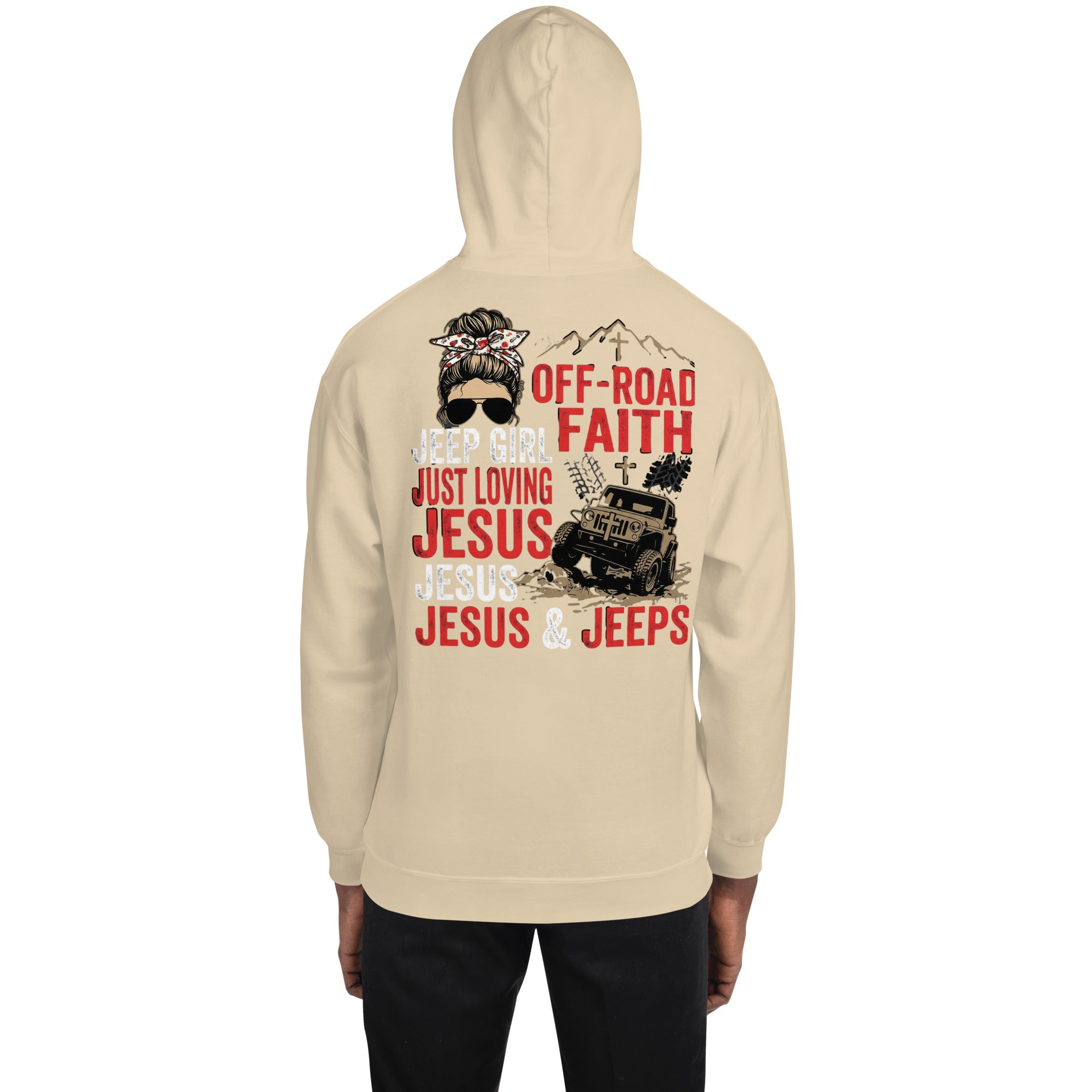 Unisex Faith Hoodie | Seedandsoulful Cozy Cotton Blend Pullover - Seedandsoulful