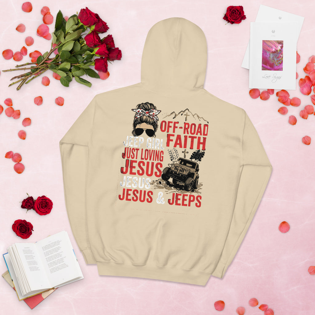 Unisex Faith Hoodie | Seedandsoulful Cozy Cotton Blend Pullover - Seedandsoulful