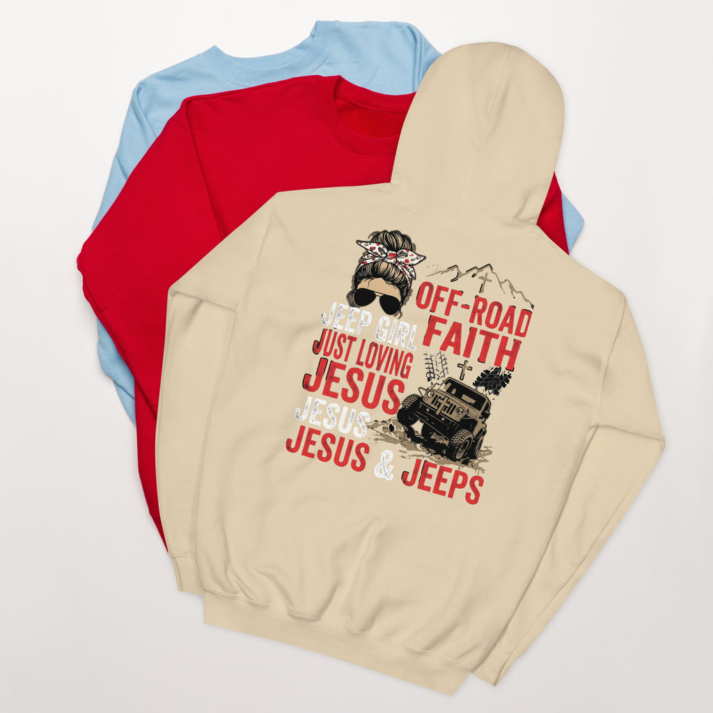 Unisex Faith Hoodie | Seedandsoulful Cozy Cotton Blend Pullover - Seedandsoulful