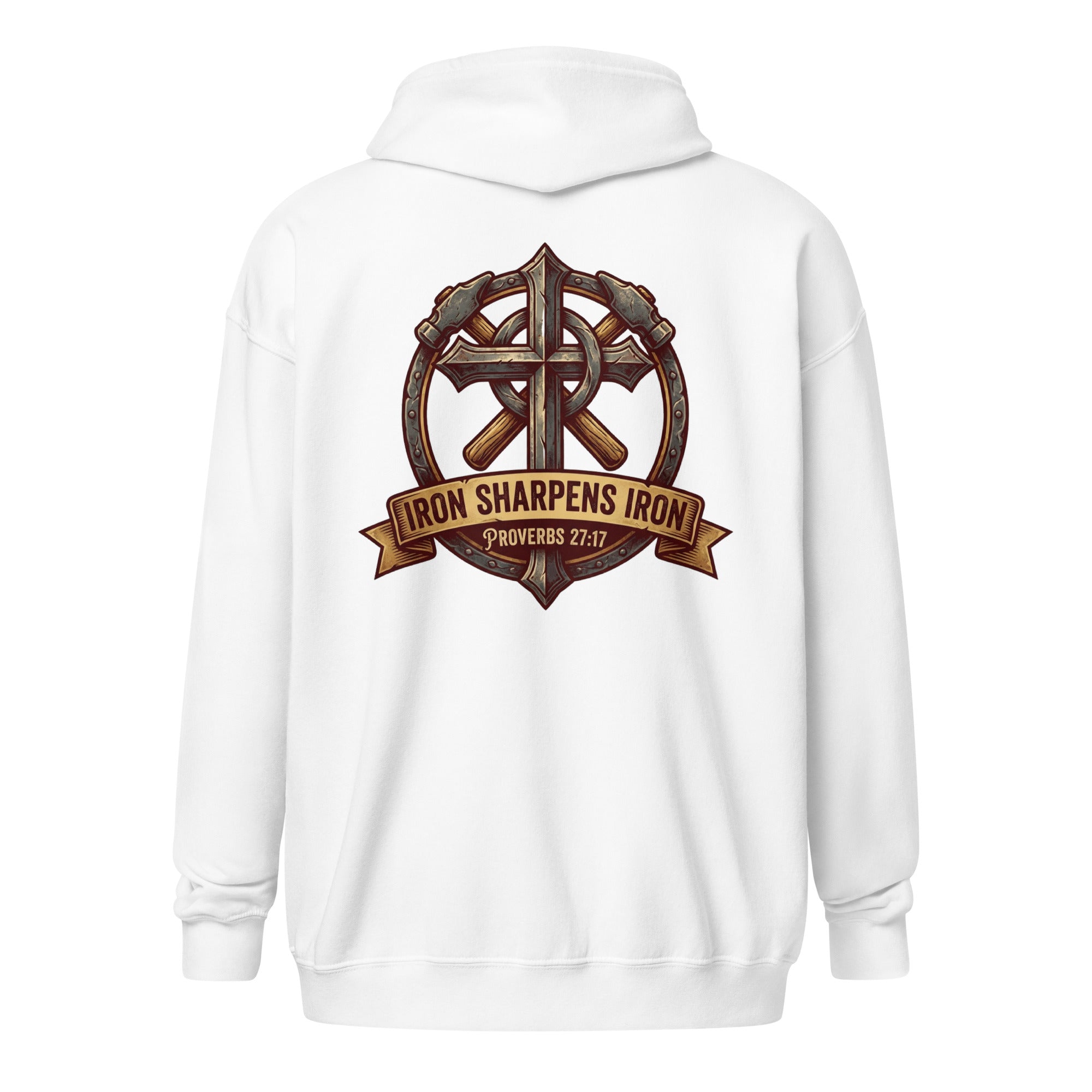 Unisex Faith Zip Hoodie | Seedandsoulful Heavy Blend Cotton Jacket - Seedandsoulful