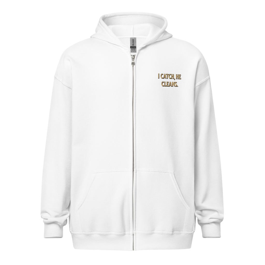 Unisex Faith Zip Hoodie | Seedandsoulful Heavy Blend Fleece Jacket - Seedandsoulful