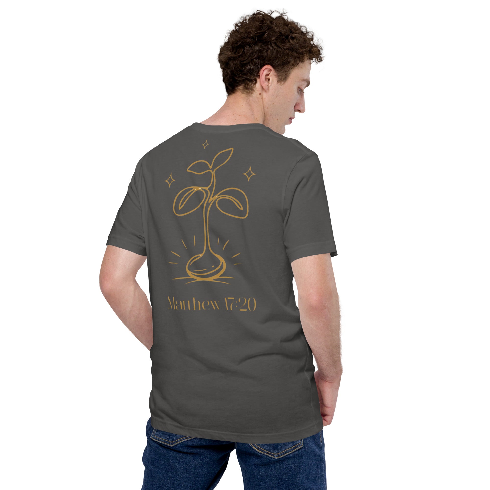 Seedandsoulful Matthew 17:20 tee Unisex t-shirt - Seedandsoulful