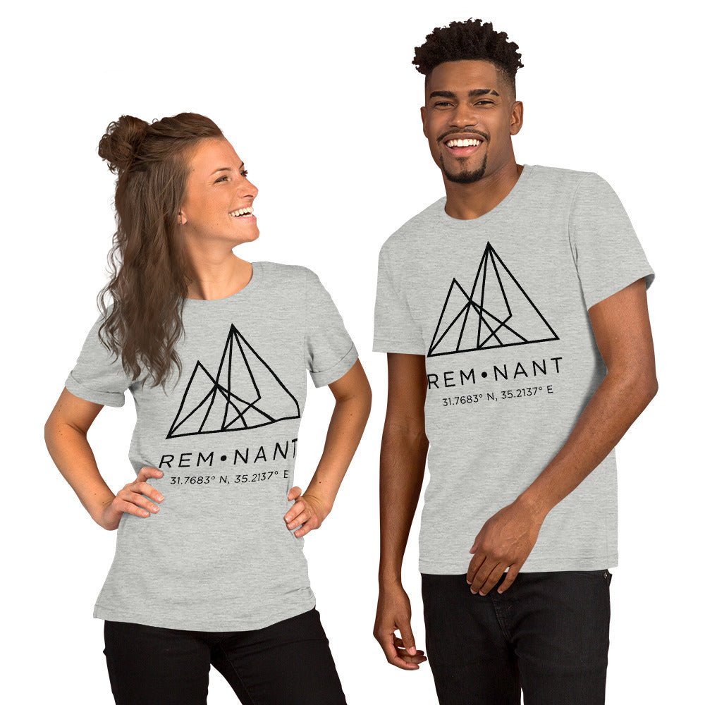 The Remnant — North & East Unisex T-Shirt | Isaiah 43:5 Christian Faith Apparel - Seedandsoulful