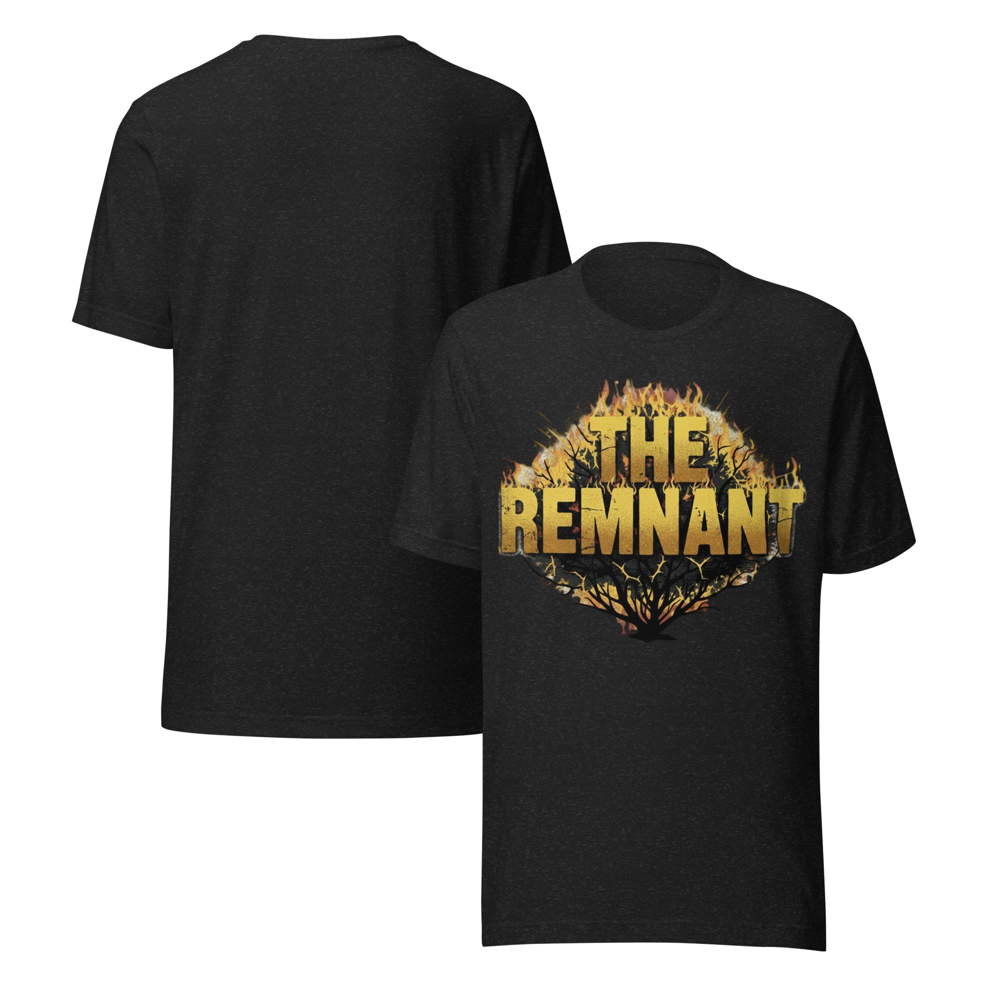 The Remnant — Burning Bush Unisex T-Shirt | Exodus 3:2 Christian Faith Apparel - Seedandsoulful