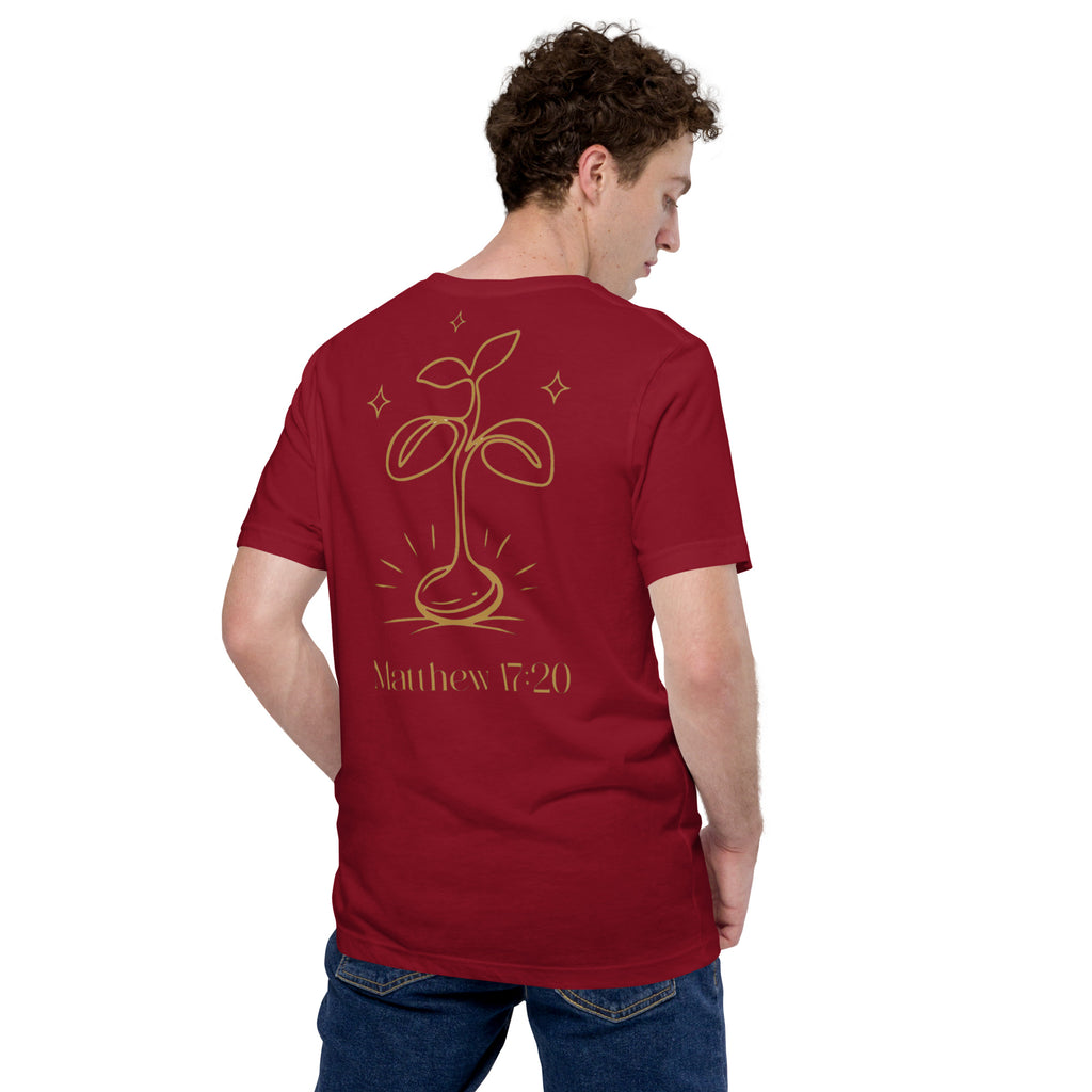Seedandsoulful Matthew 17:20 tee Unisex t-shirt - Seedandsoulful