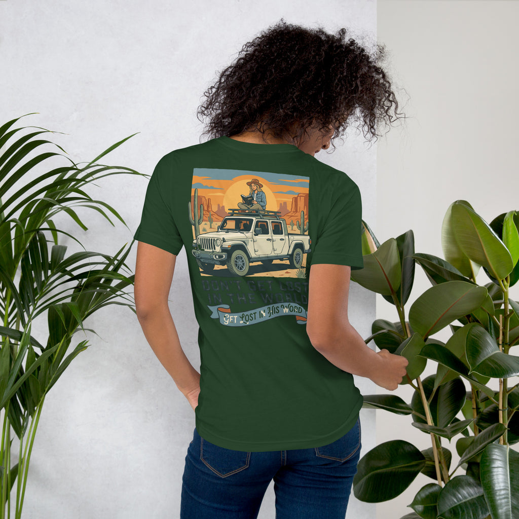 Unisex Faith T-Shirt | Seedandsoulful Soft Ring - Spun Cotton Tee - Seedandsoulful