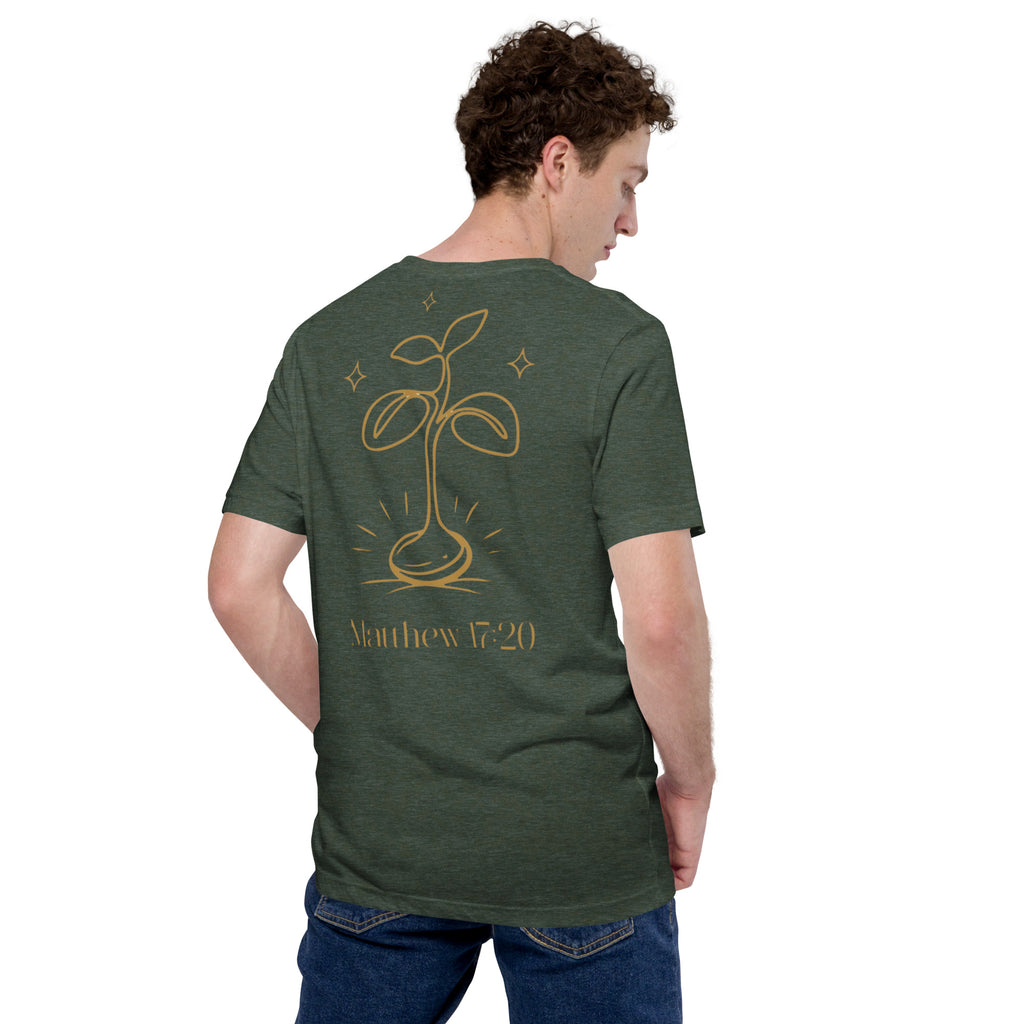 Seedandsoulful Matthew 17:20 tee Unisex t-shirt - Seedandsoulful