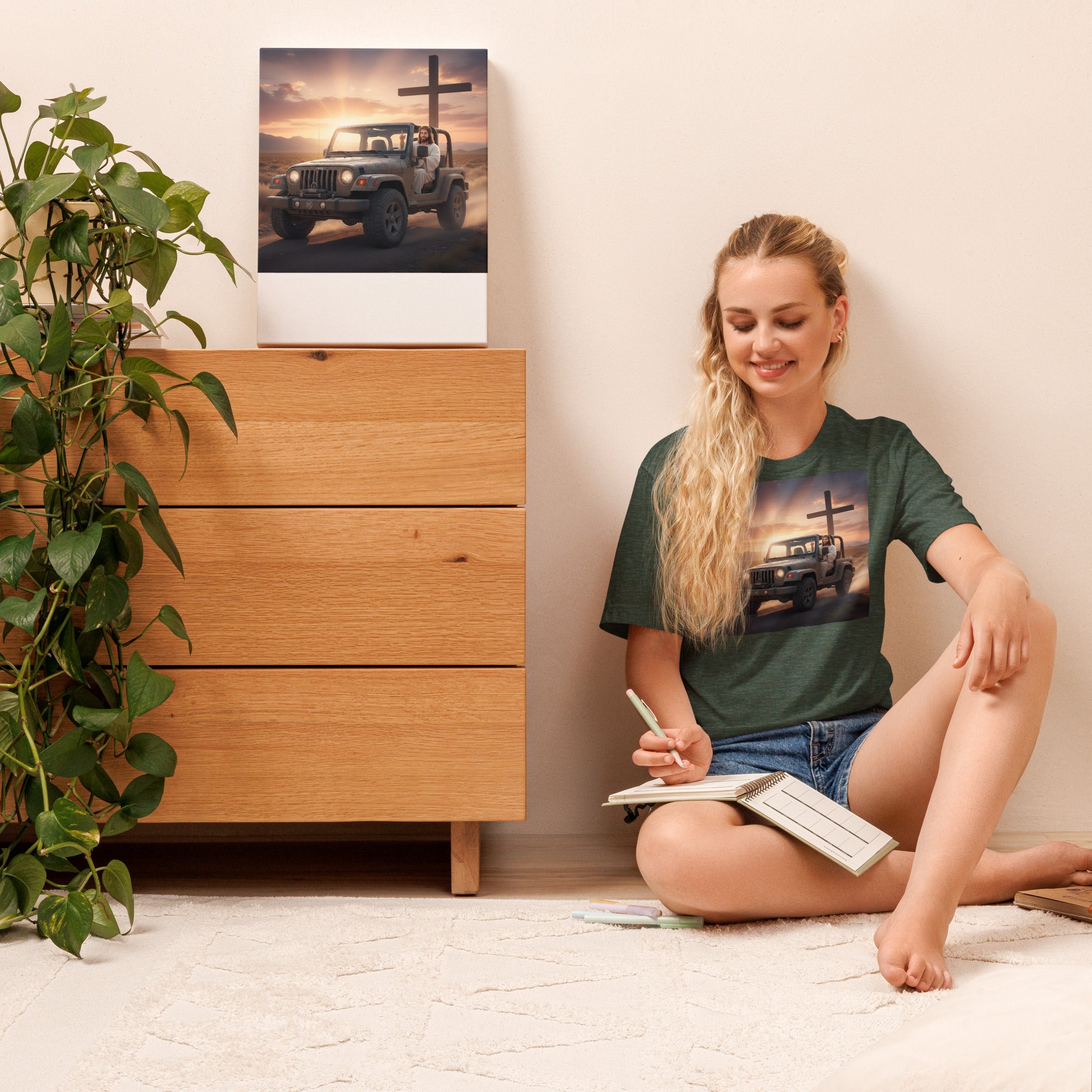 Seedandsoulful T-Shirt | Soft Cotton Faith - Inspired Tee - Seedandsoulful