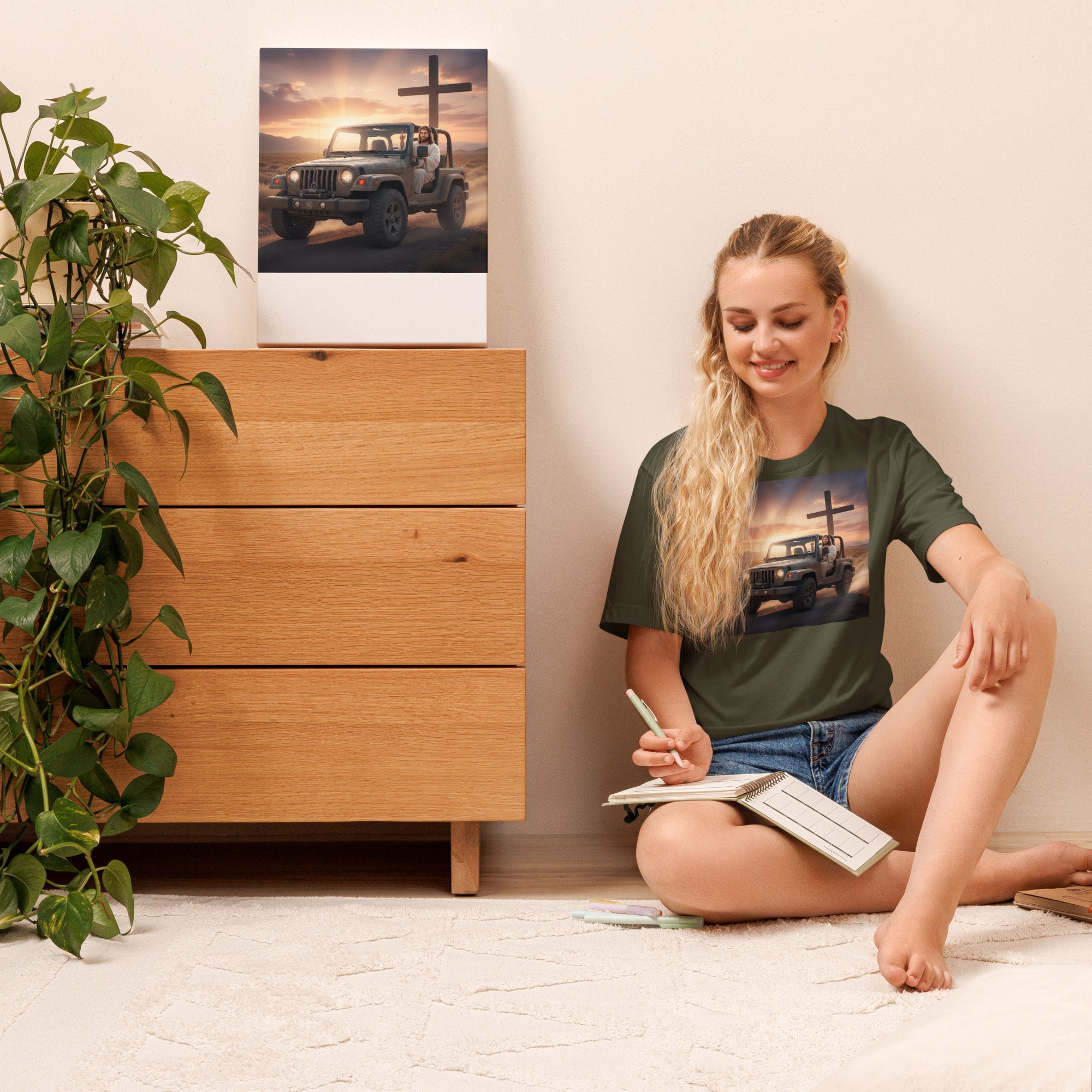 Seedandsoulful T-Shirt | Soft Cotton Faith - Inspired Tee - Seedandsoulful