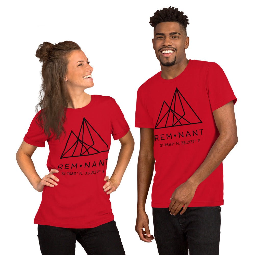 The Remnant — North & East Unisex T-Shirt | Isaiah 43:5 Christian Faith Apparel - Seedandsoulful