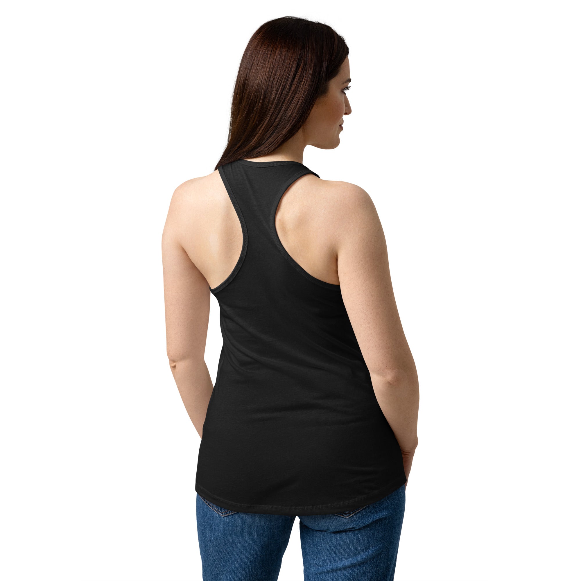 Women’s fitted racerback tank top - Seedandsoulful