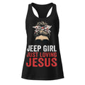 Women's Fitted Faith Racerback Tank | Seedandsoulful Soft Jersey Top - Seedandsoulful